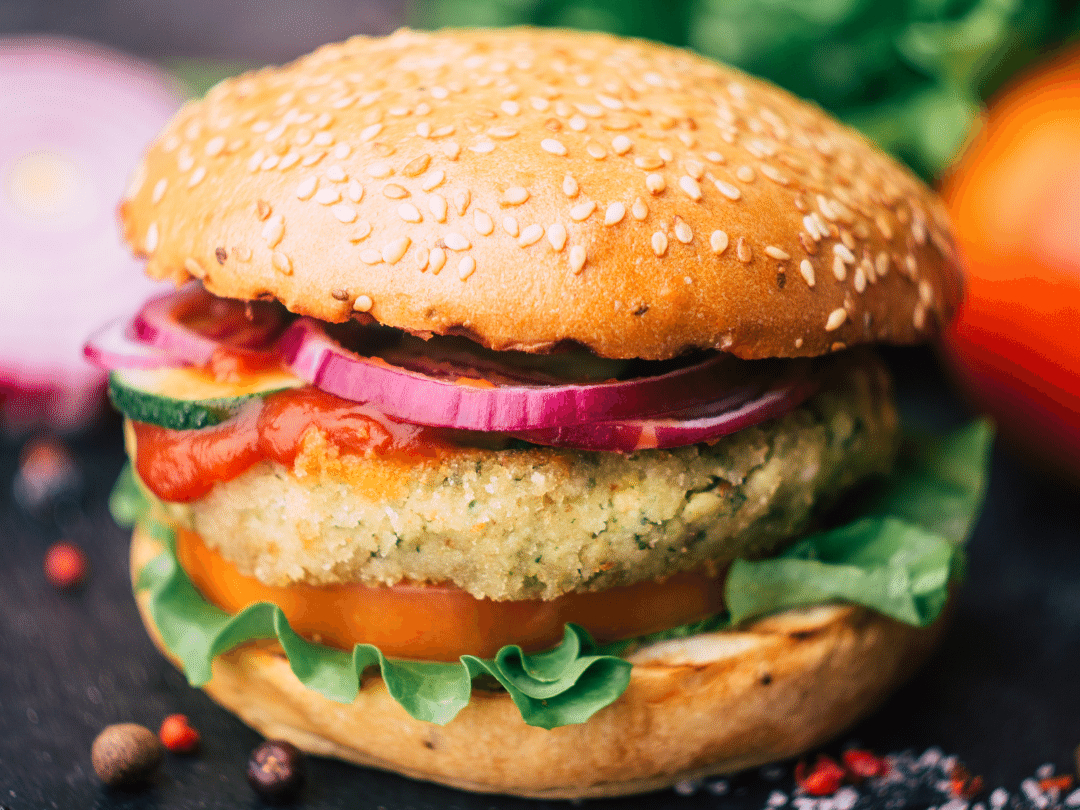 Ultimate Veggie Burger.