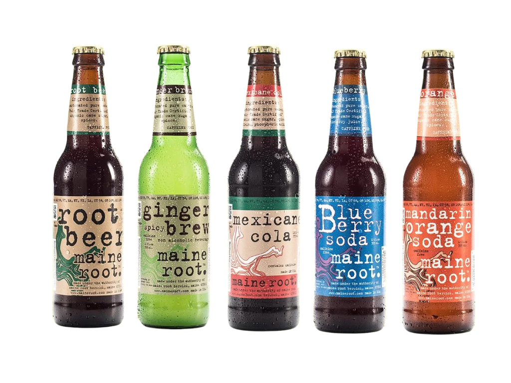Maine Root Glass Bottle Soda (Select for Bottle Flavor).