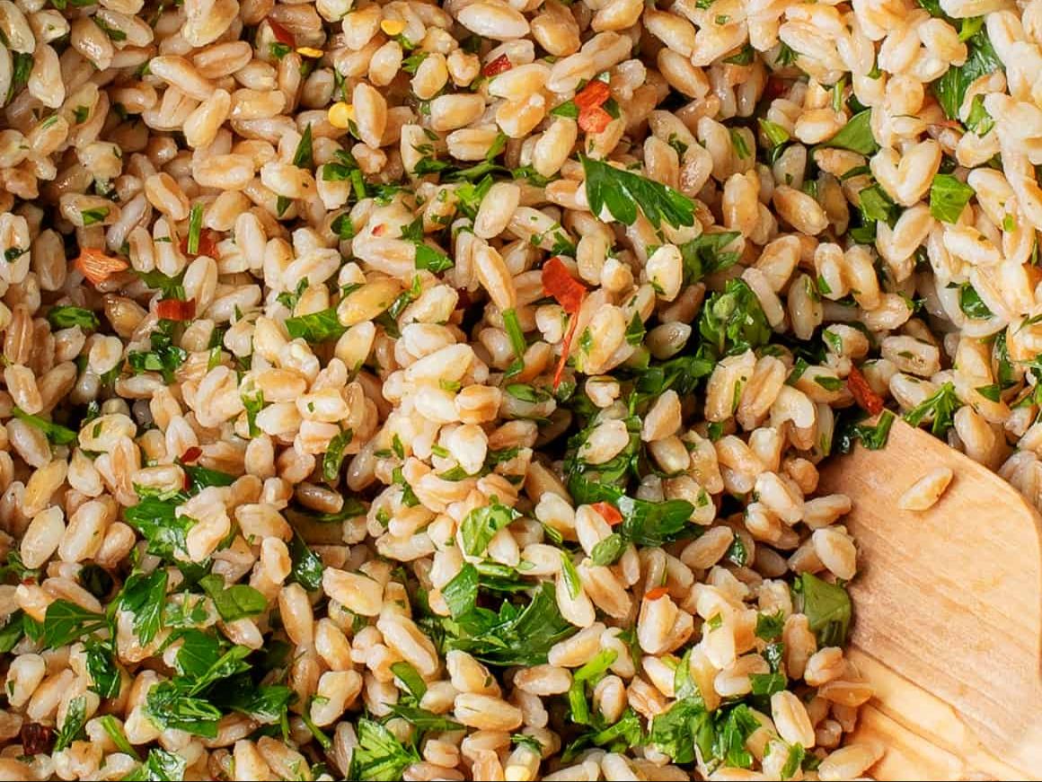 Side - Organic Farro.