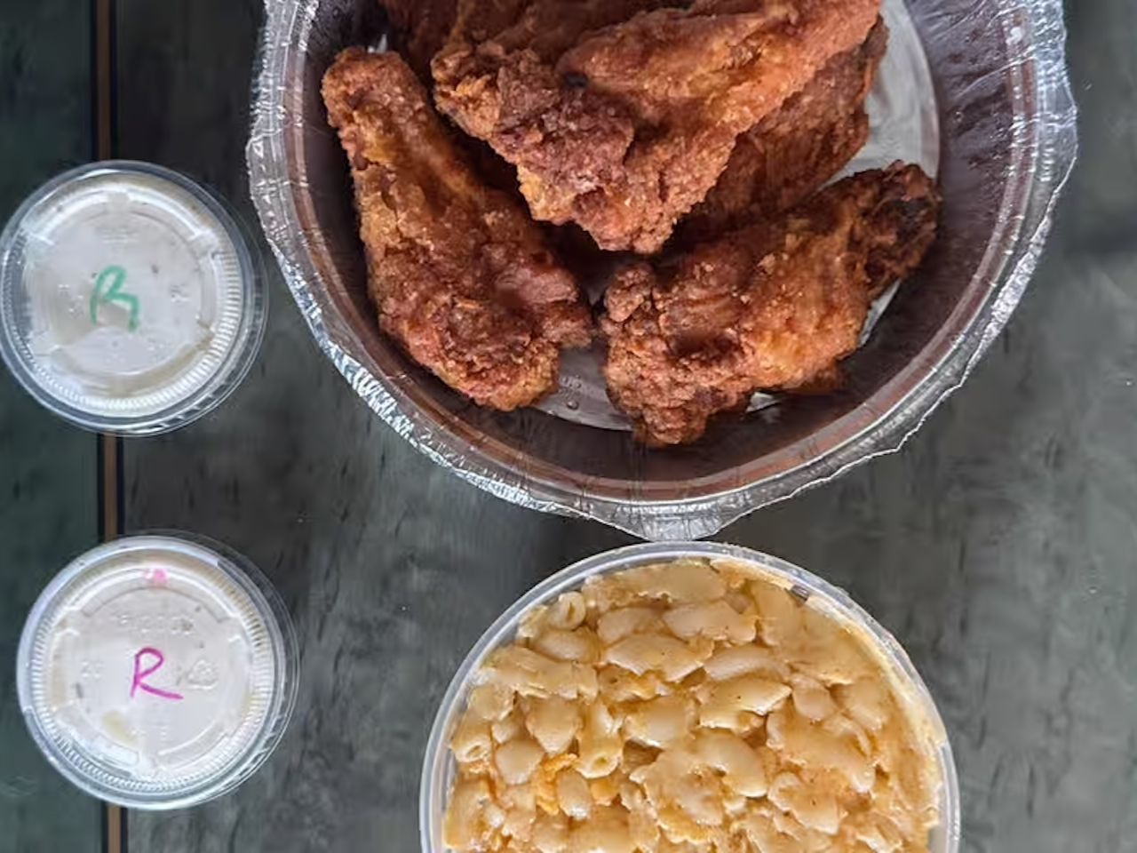 6pc Wings w/ One Side