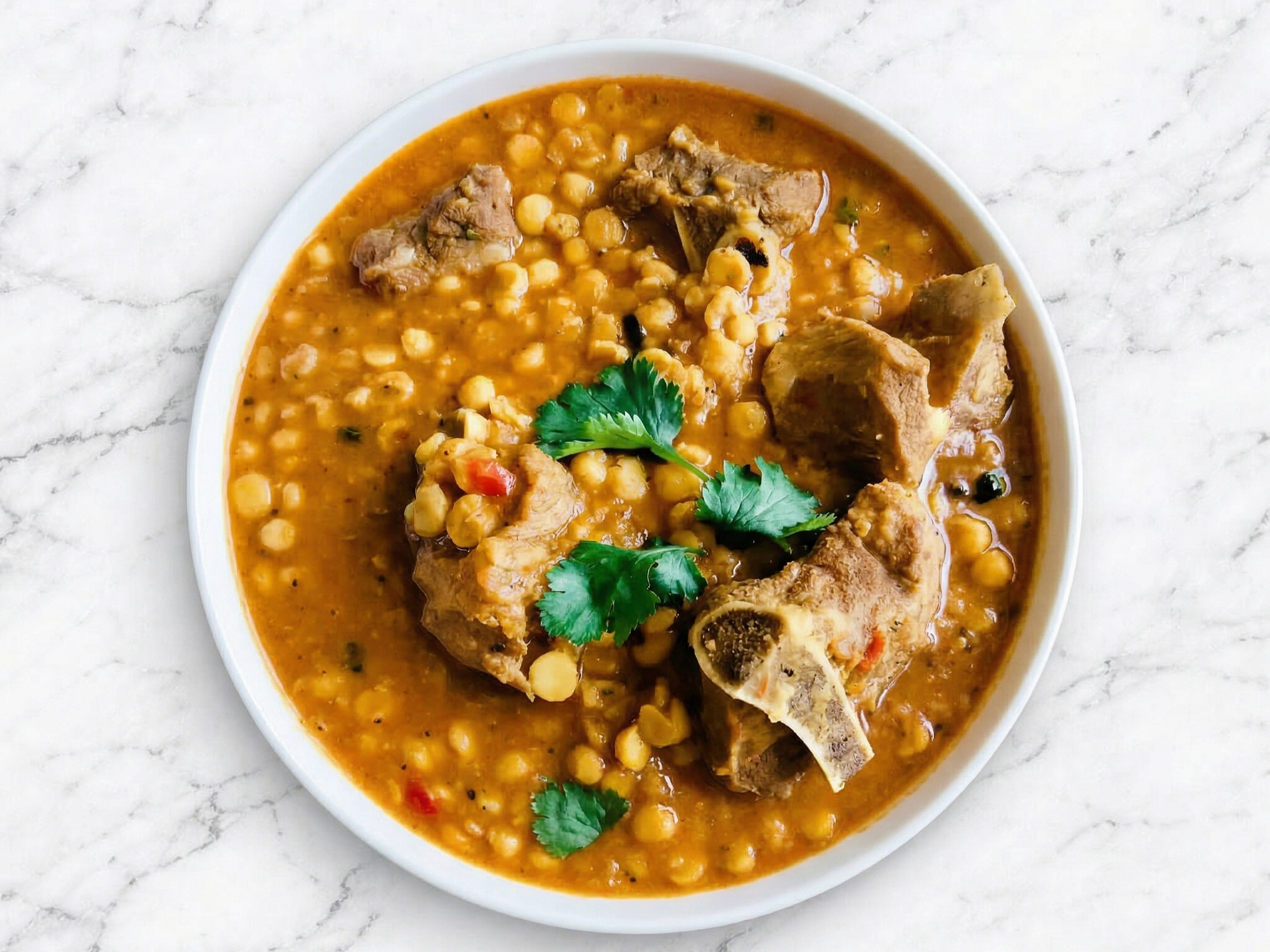 Daal Gosht with Beef.