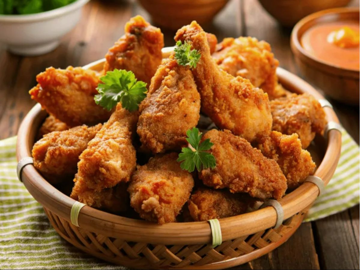 Fried Chicken Wings.