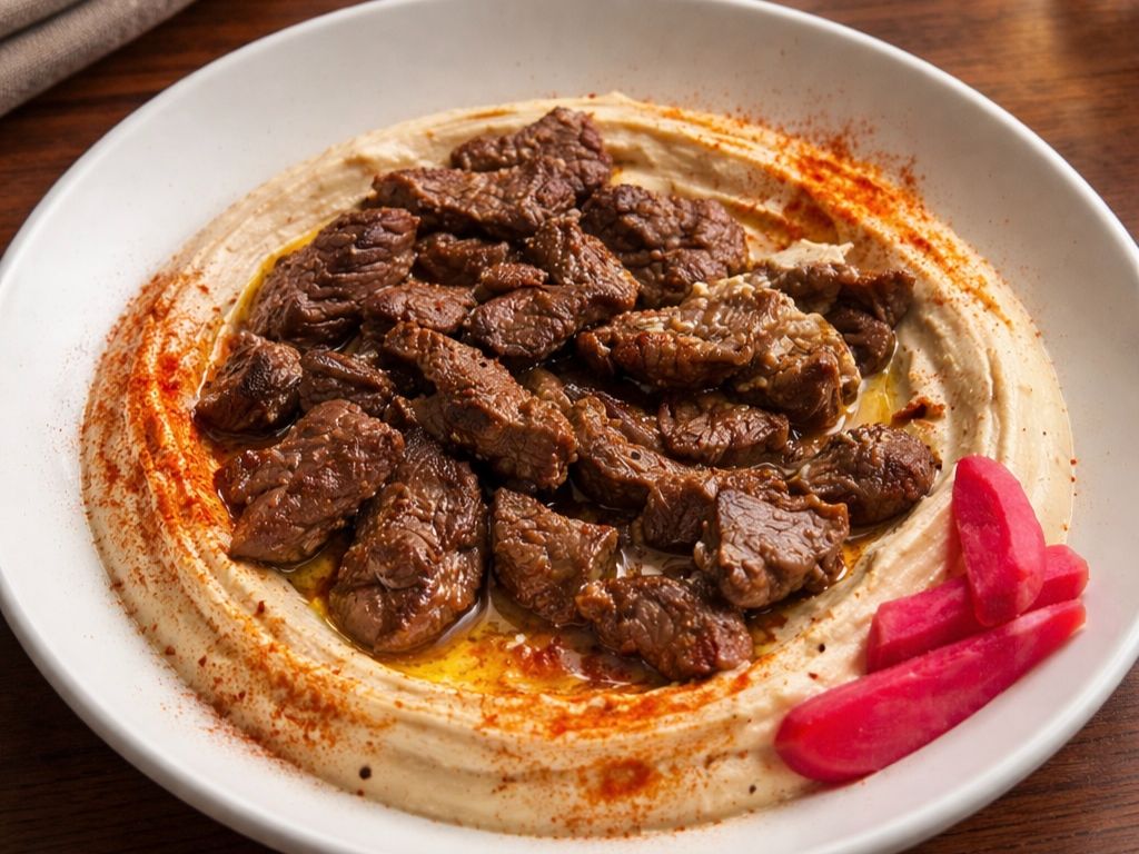 Hommus Beef.