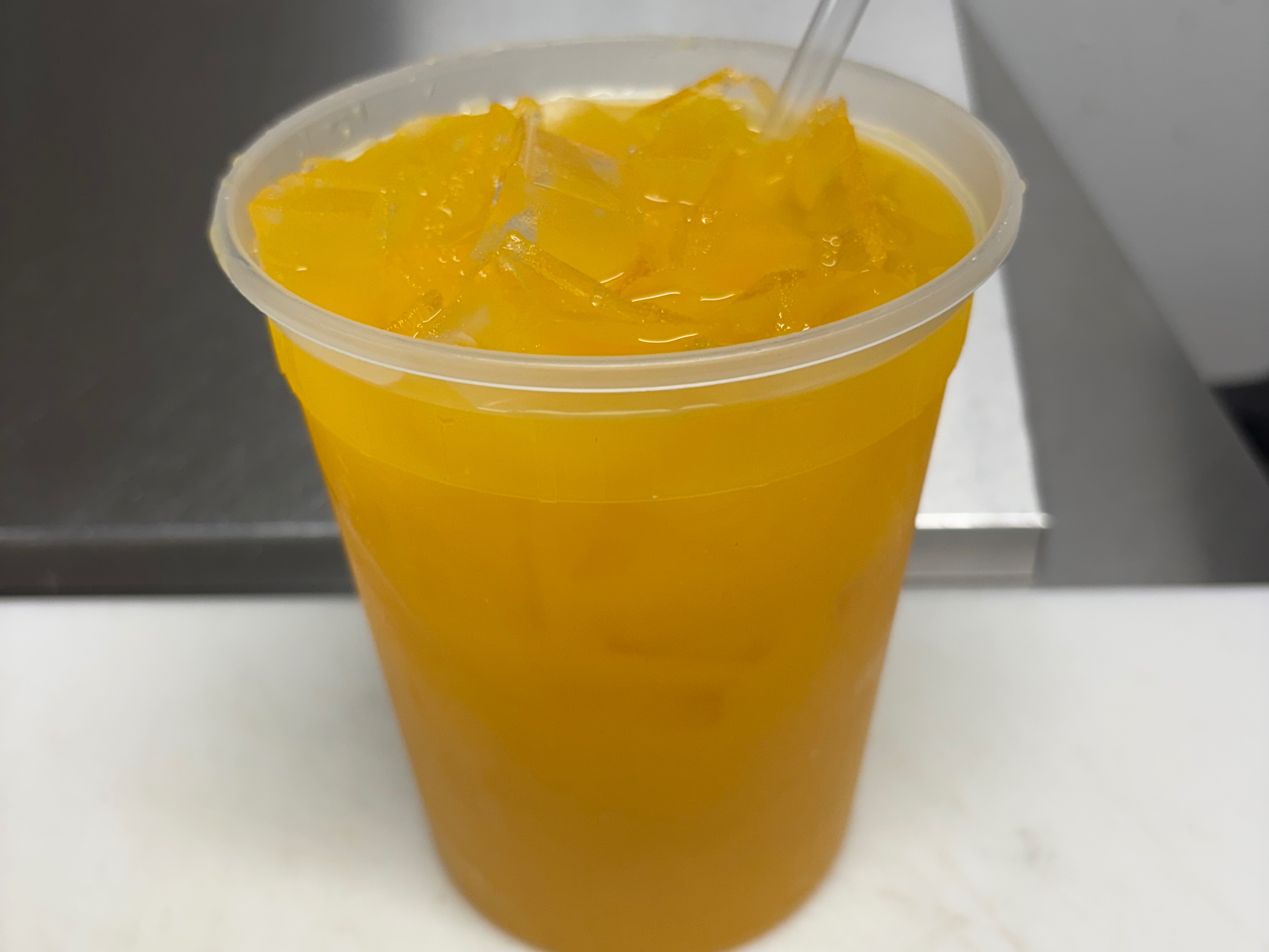Agua Fresca Mango.