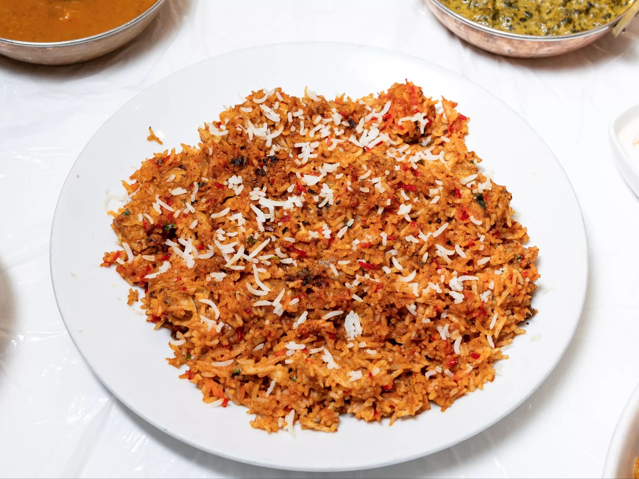 Vegetable Biryani.