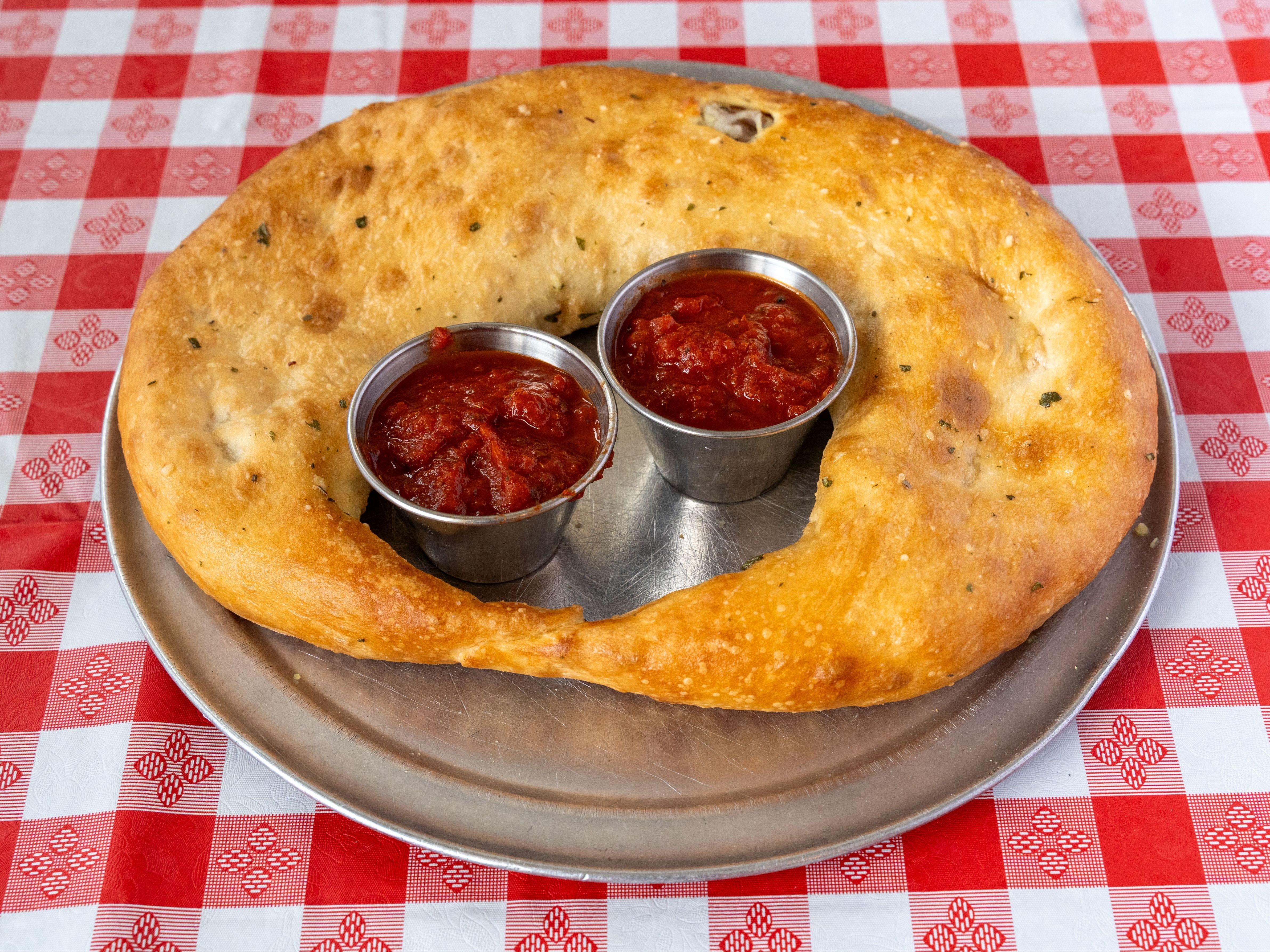 Pepperoni and Sausage Stromboli