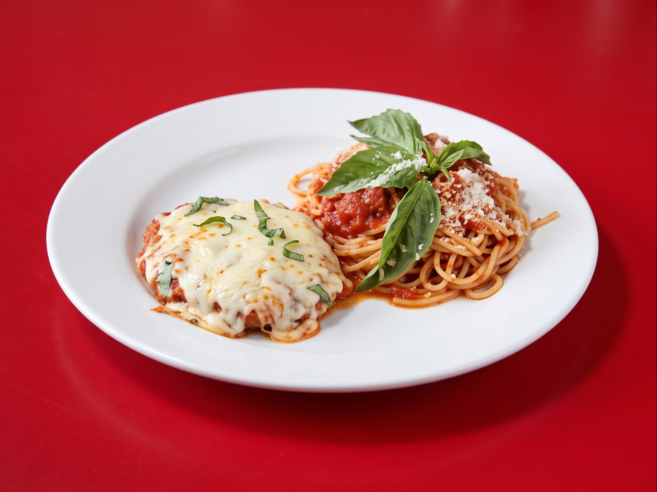Chicken Parmigiana.
