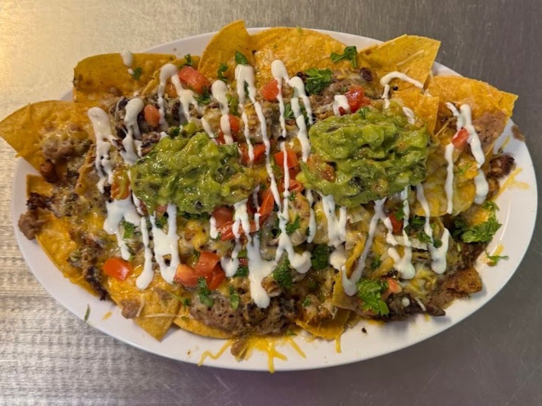 Steak nachos.