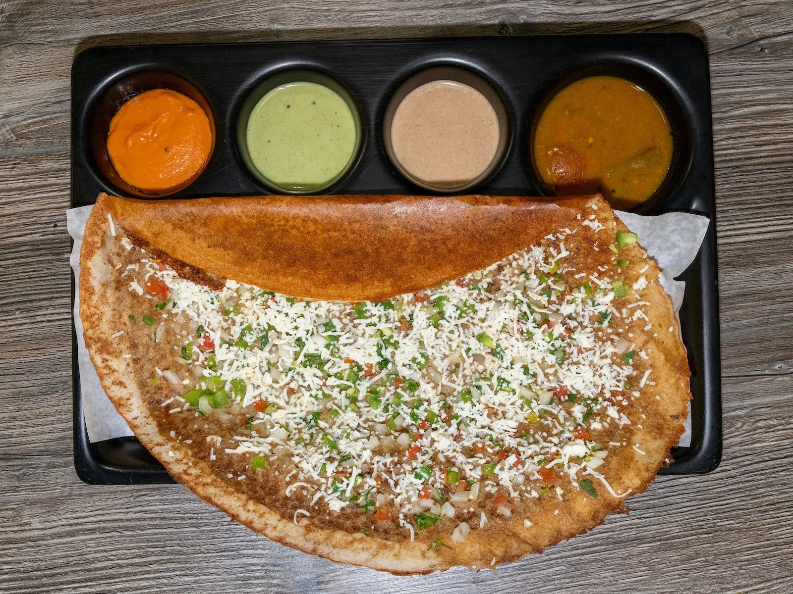 Vijayawada Paneer Dosa.