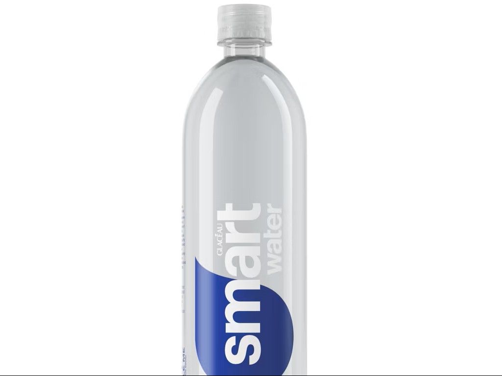 Glaceau Smart Water (20 oz) from Yama's Fish Market — Pure, vapor-distilled water. Premium bottled water with added electrolytes for a pure, crisp taste