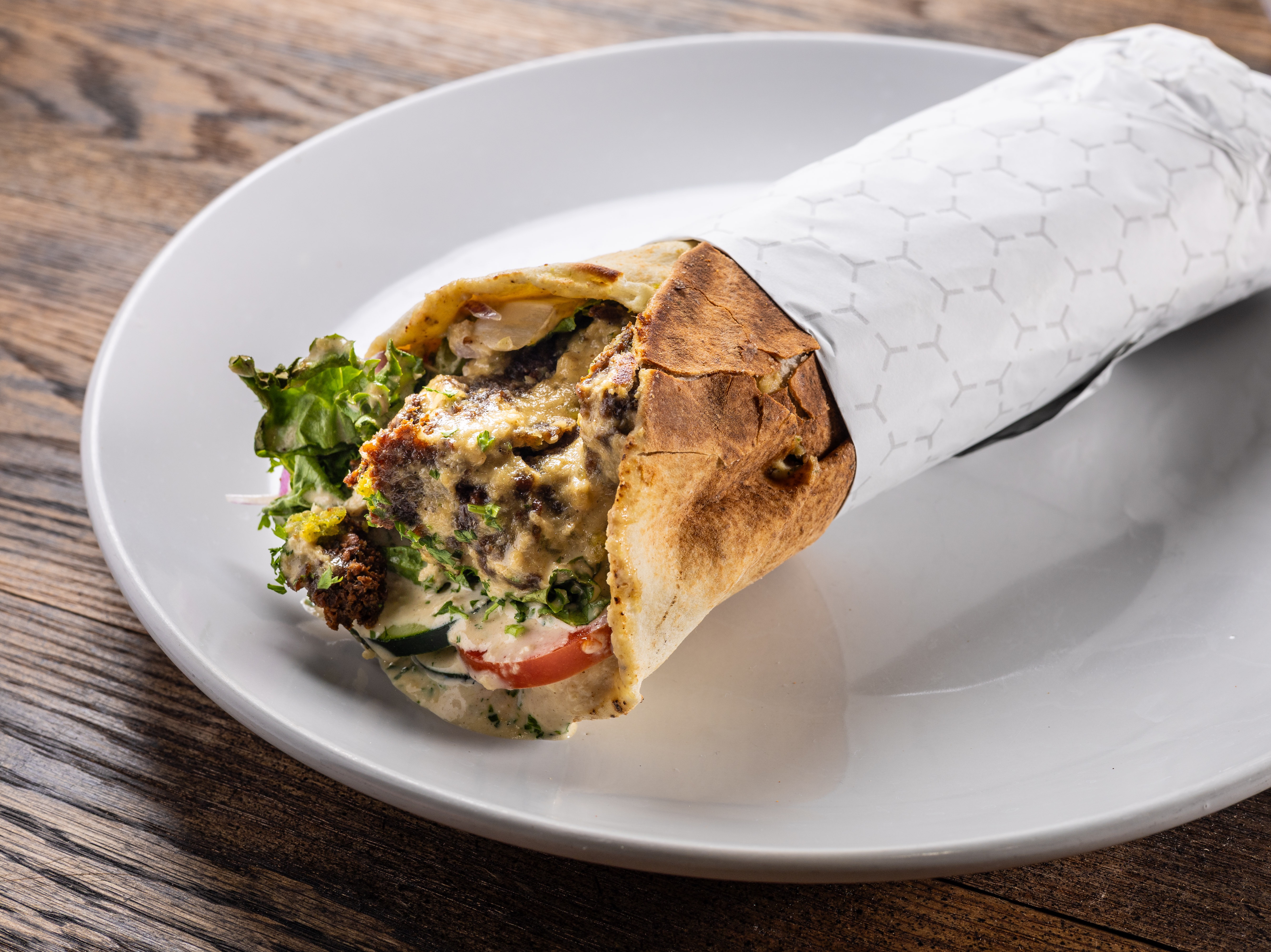 Falafel Wrap (V)