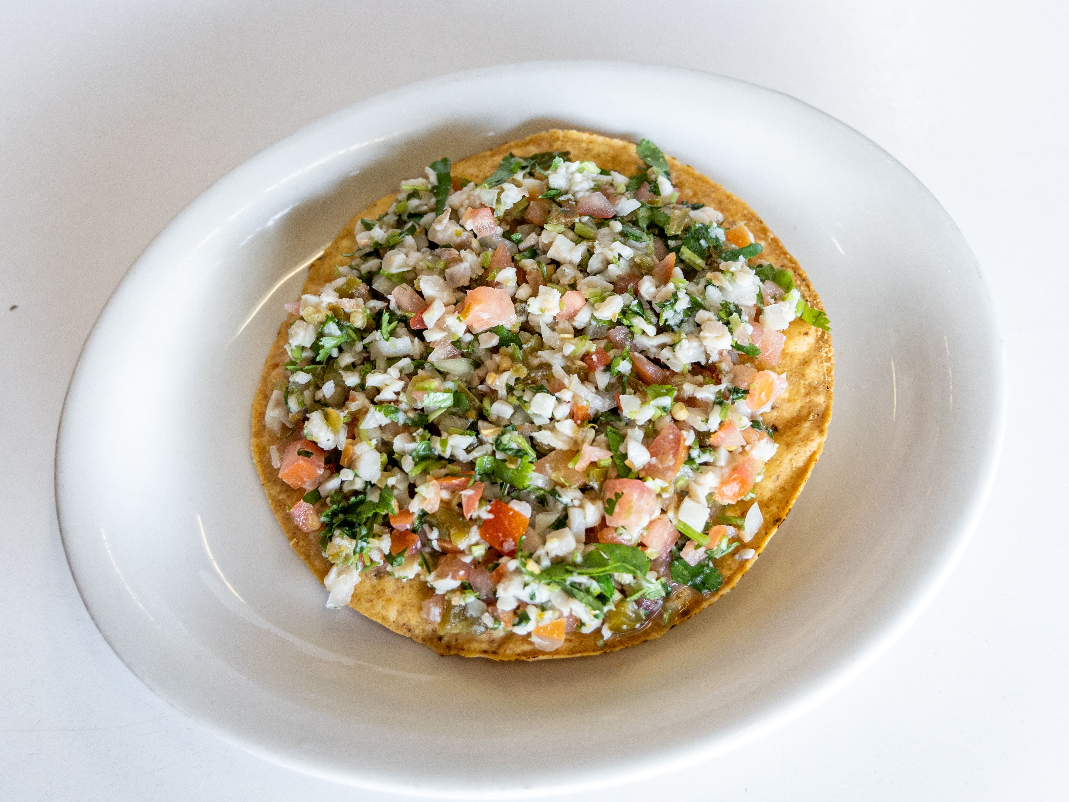 Ceviche Tostada