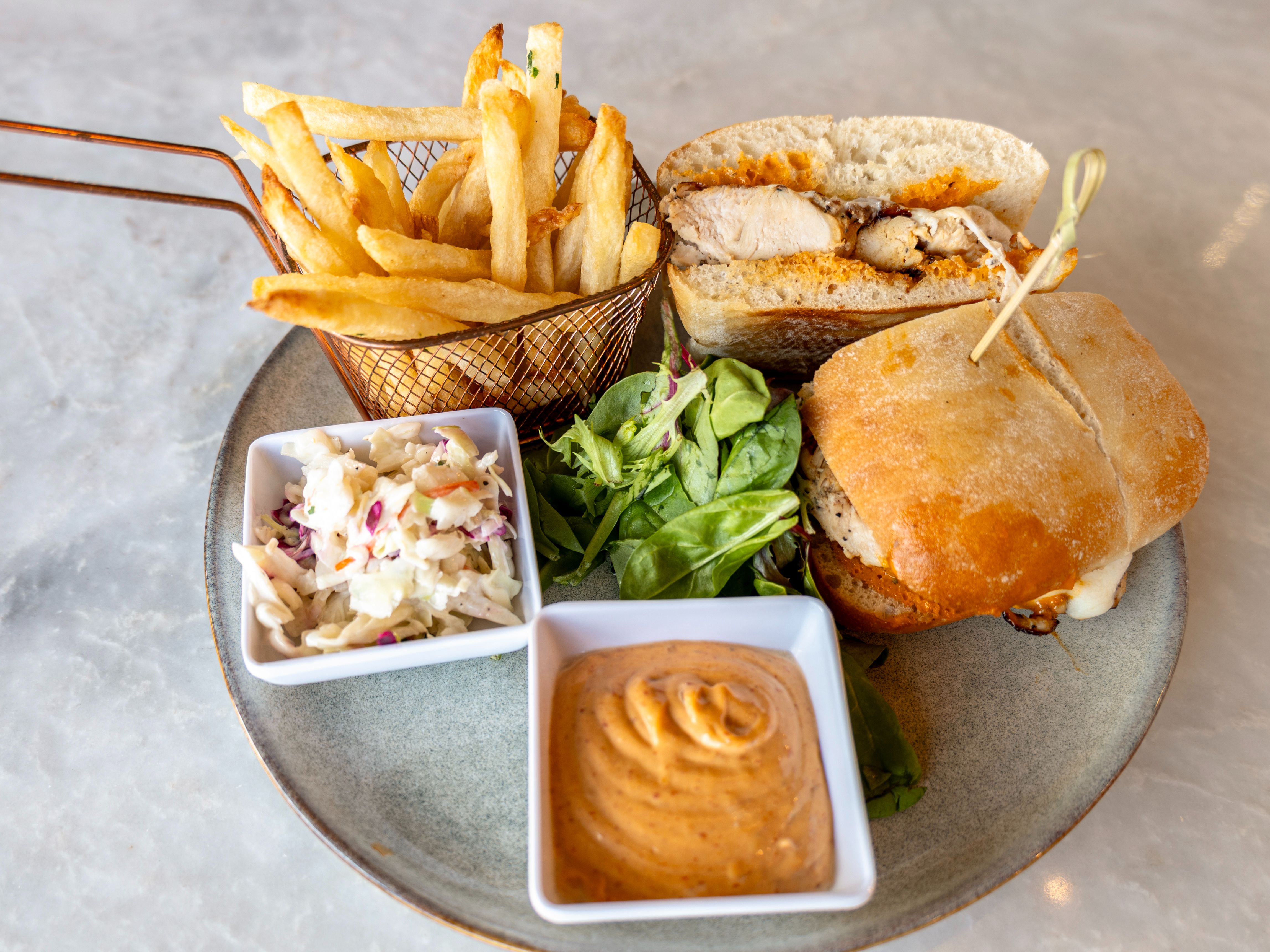 Buffalo Chicken Melt.