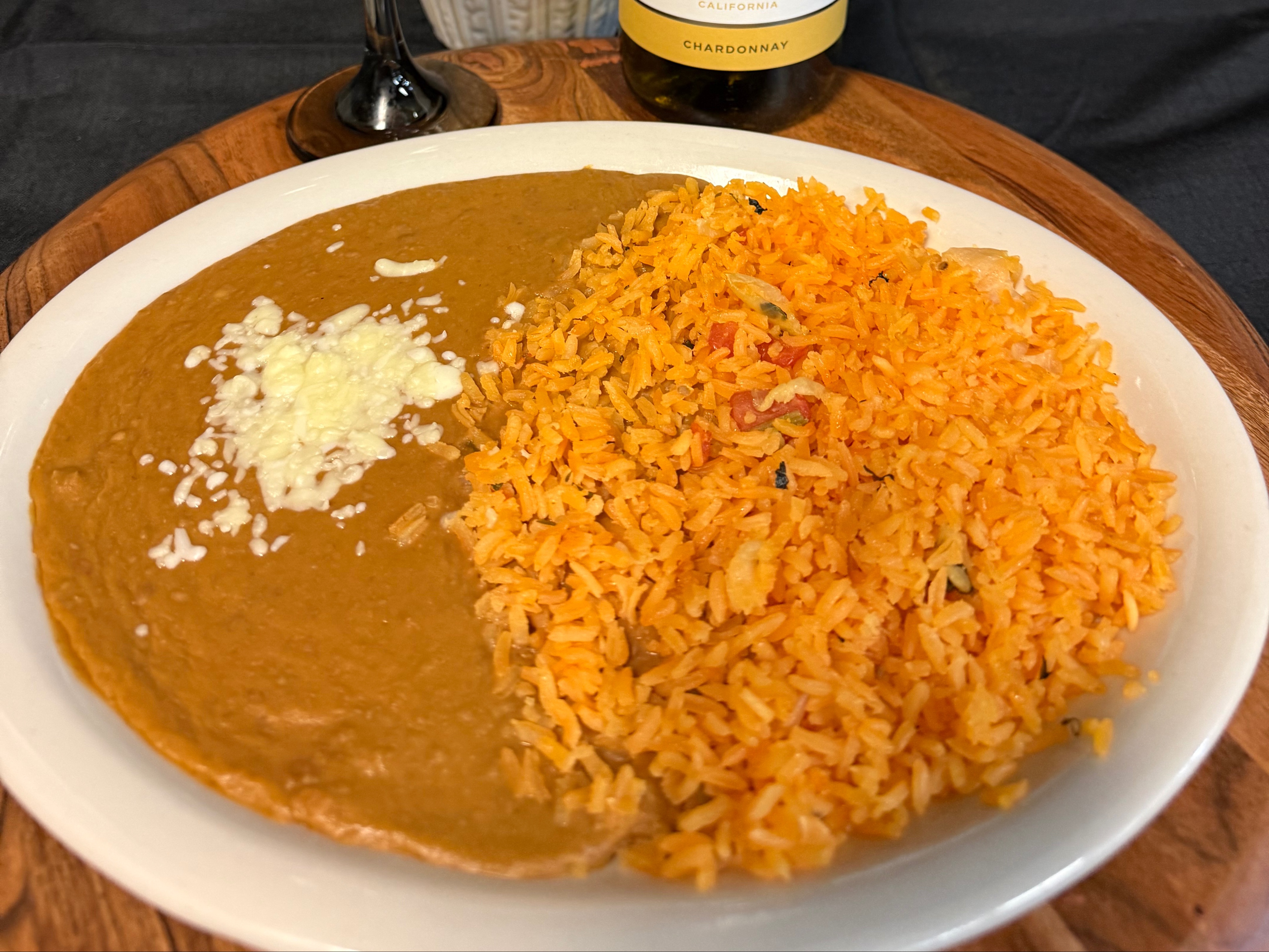 Spanish Rice and Beans.