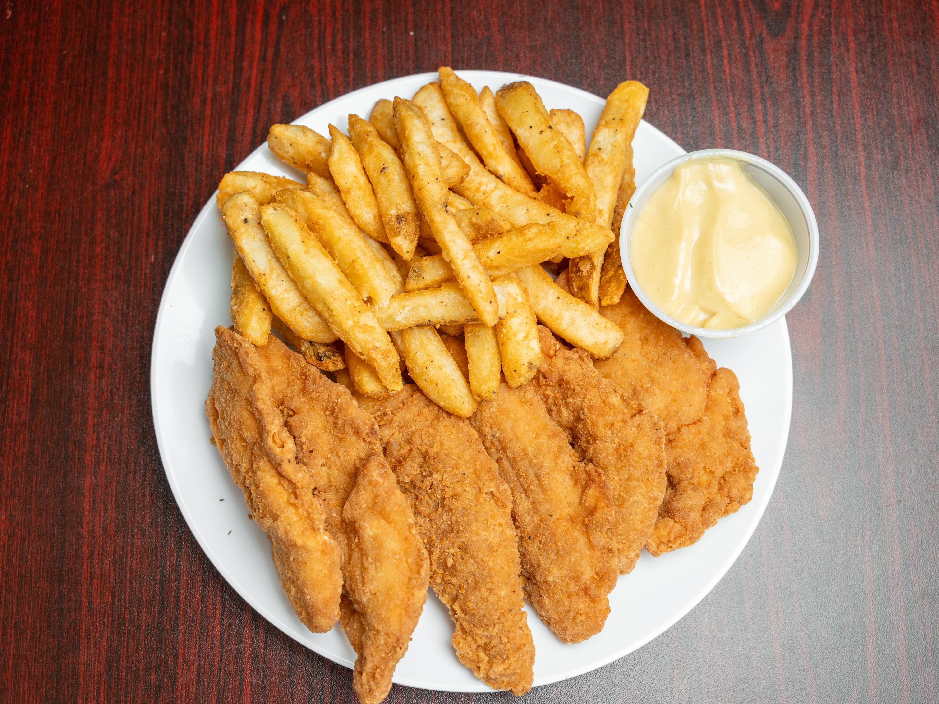 Chicken Tender Platter.