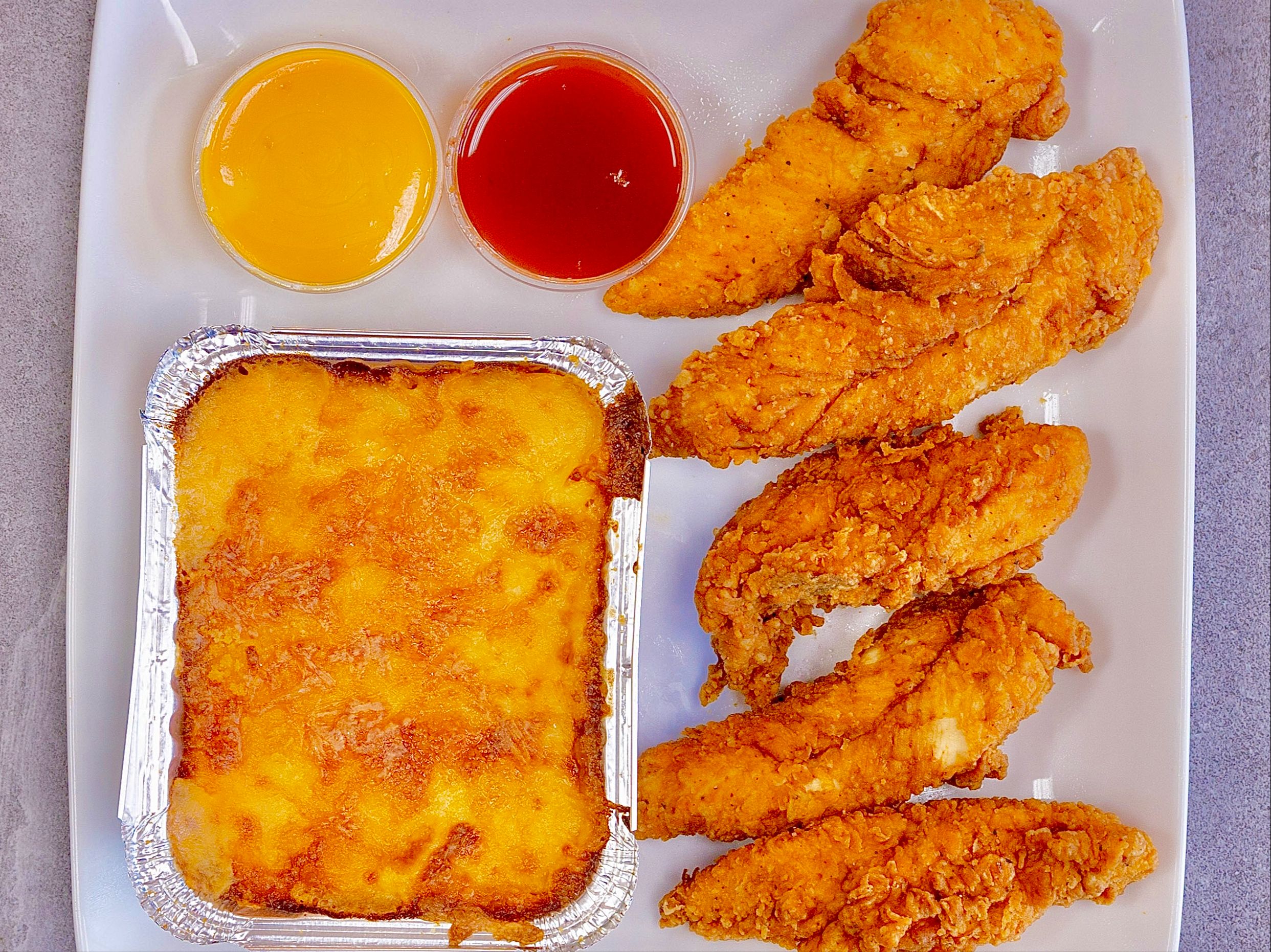 20 Tenders & 4 Sides.