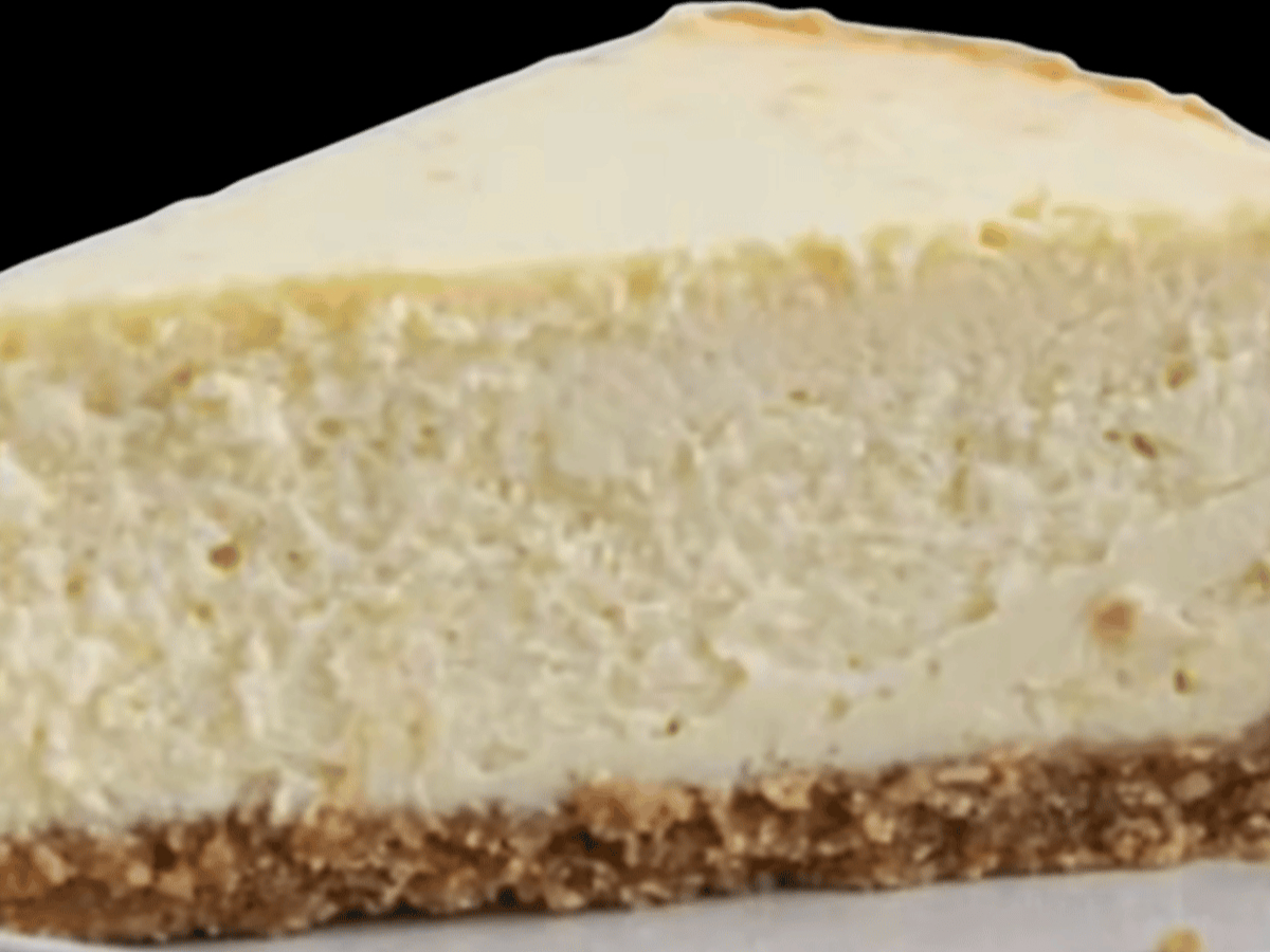Mema's Homemade Italian Cheesecake.