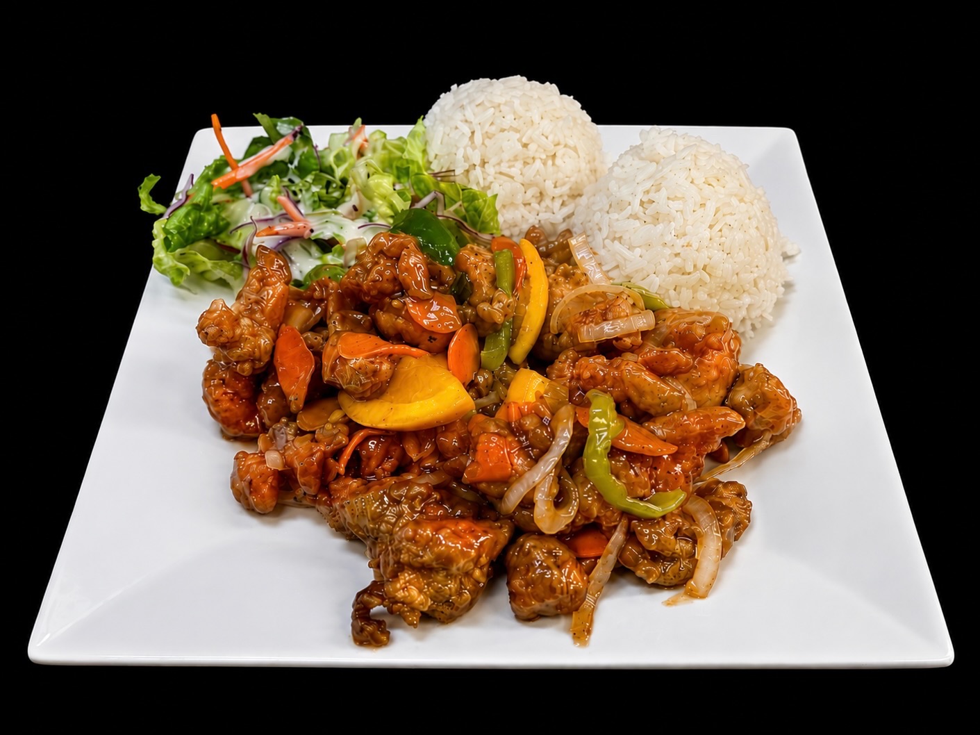 Orange Chicken.