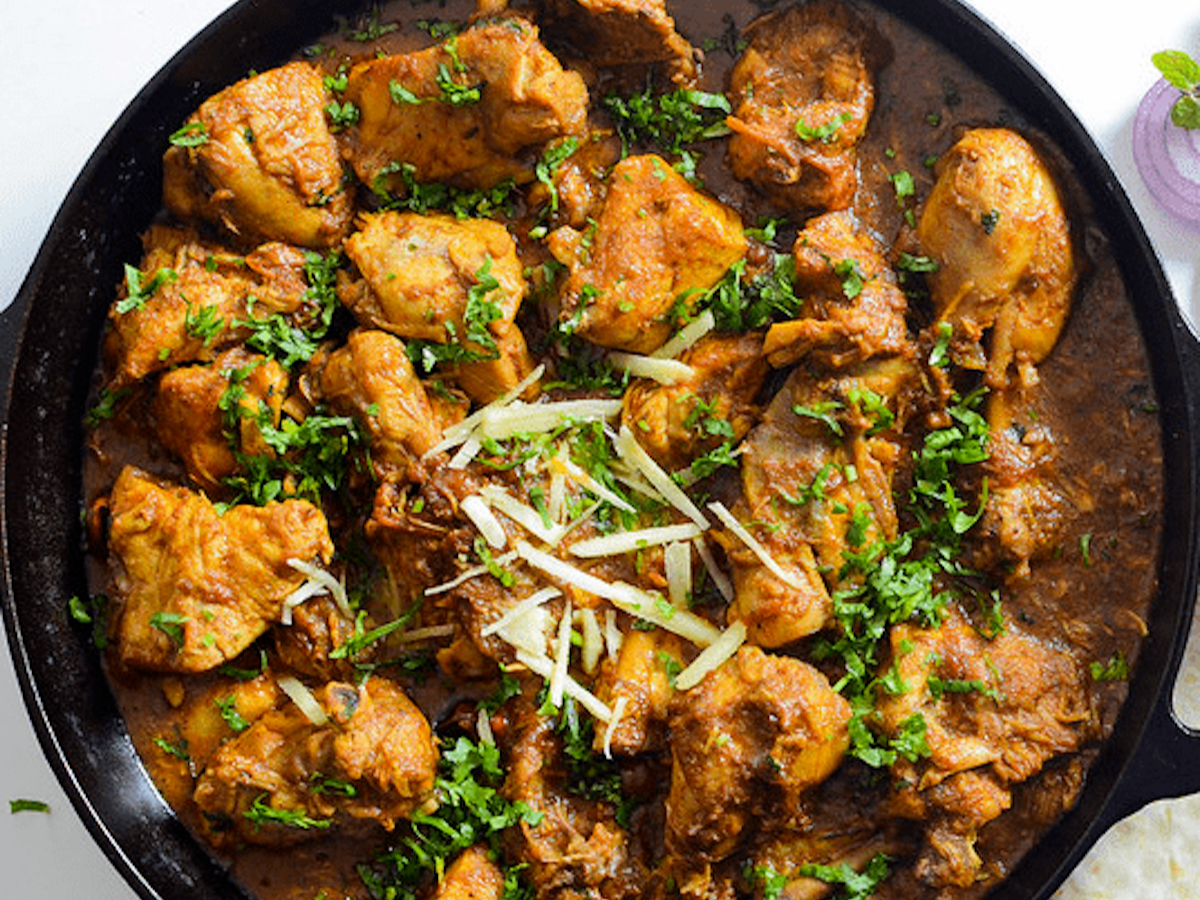Kadai Chicken.