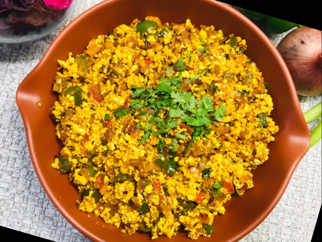 Paneer Bhurji.