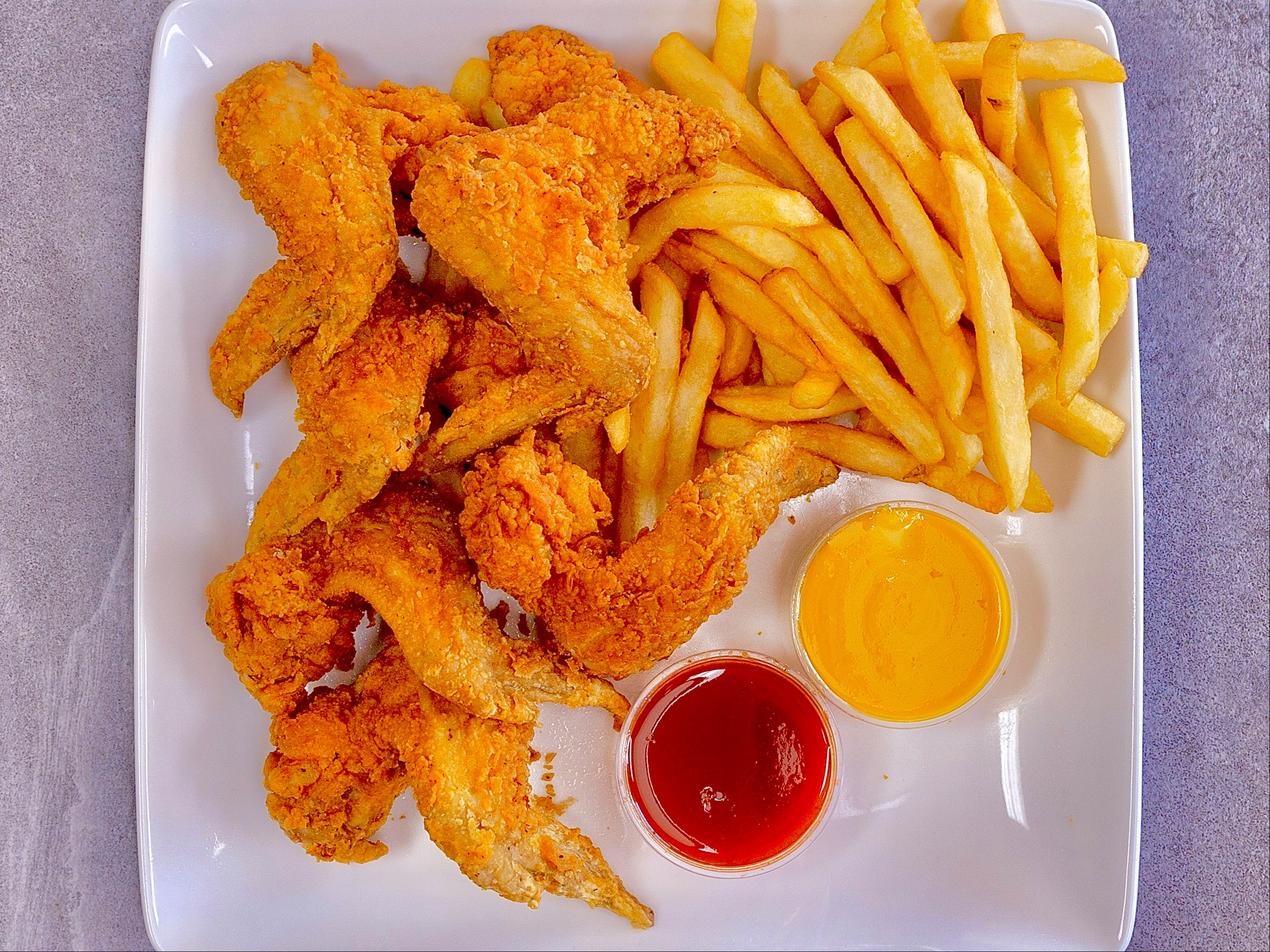 15 Wings & 3 Sides.