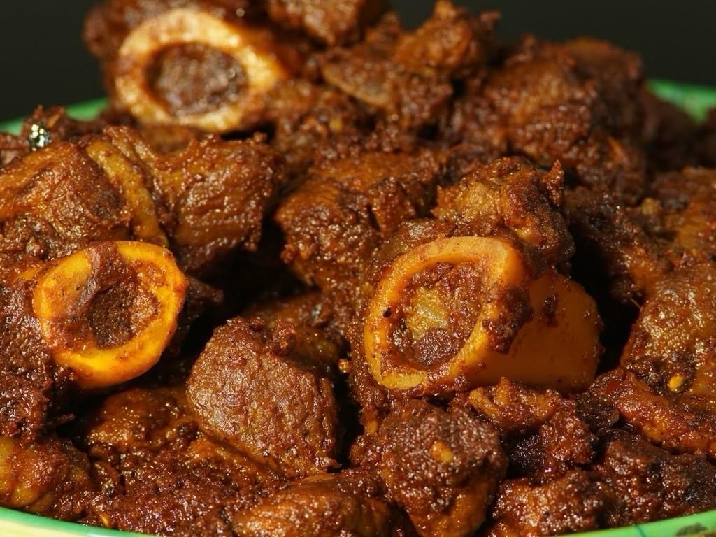 Goat Ghee Roast.