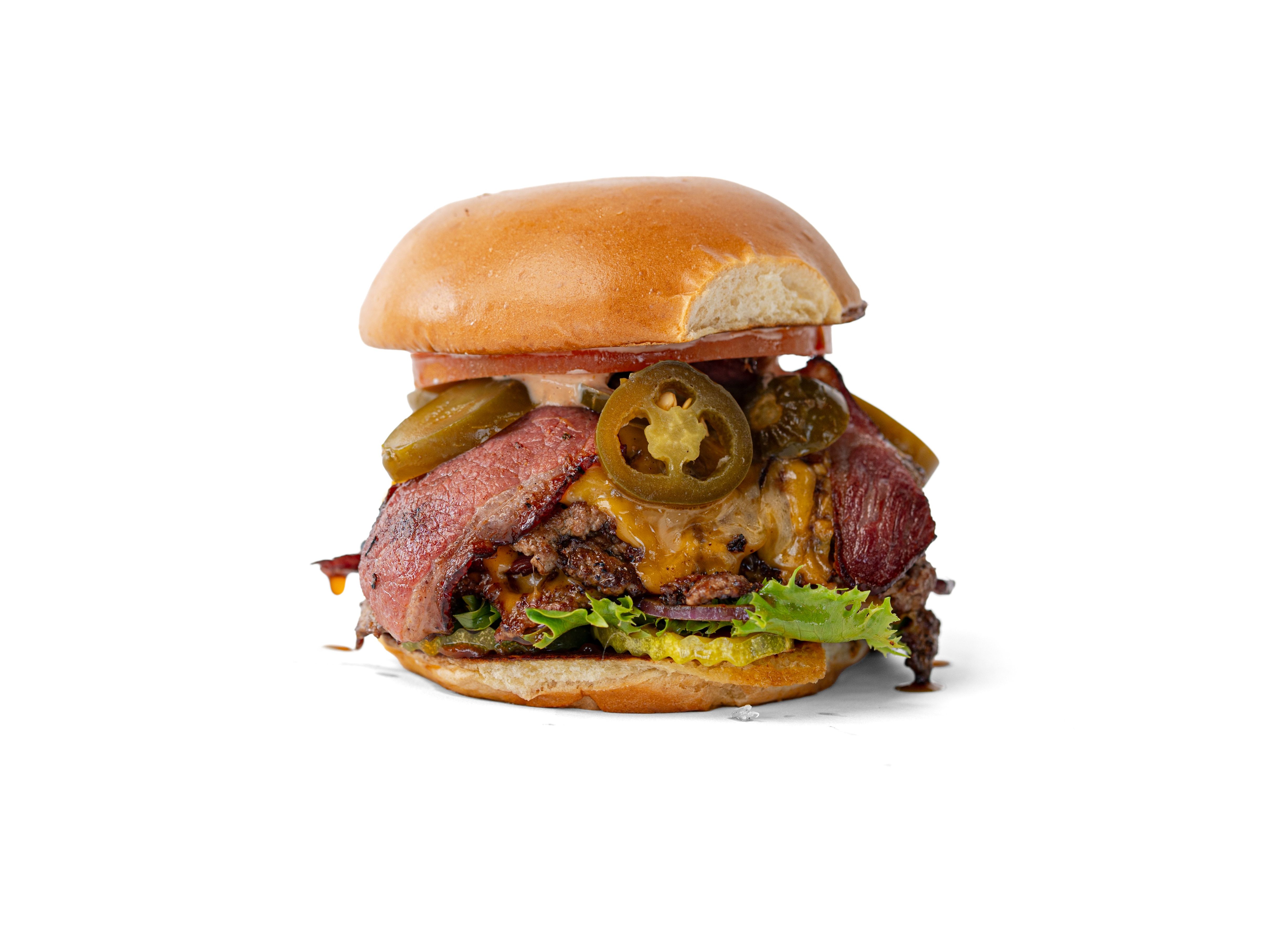 The Mighty CLE Burger.