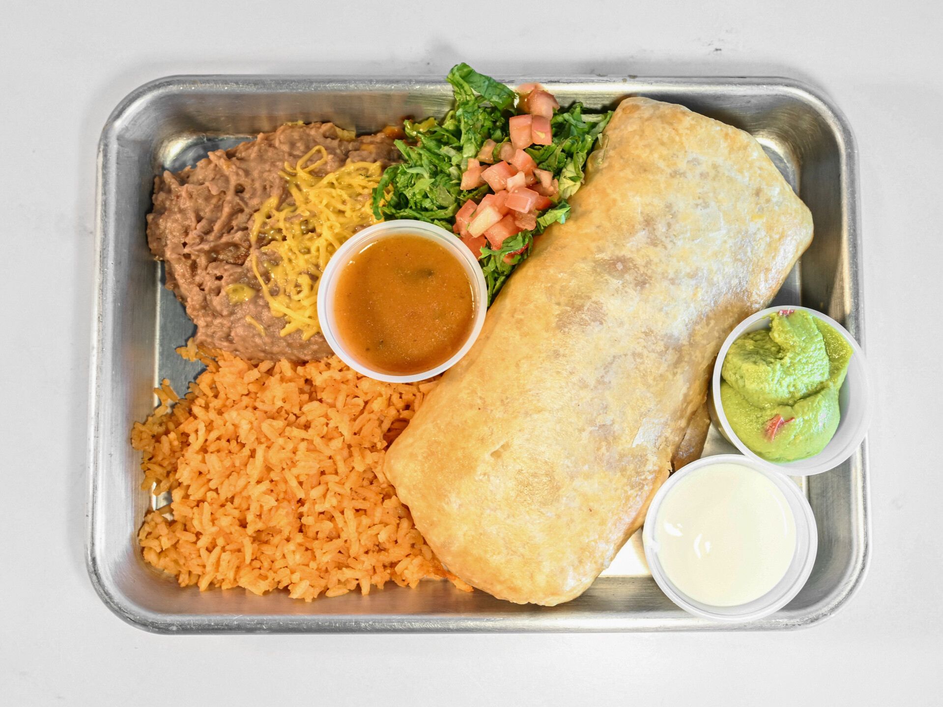 Chimichanga Plate - O