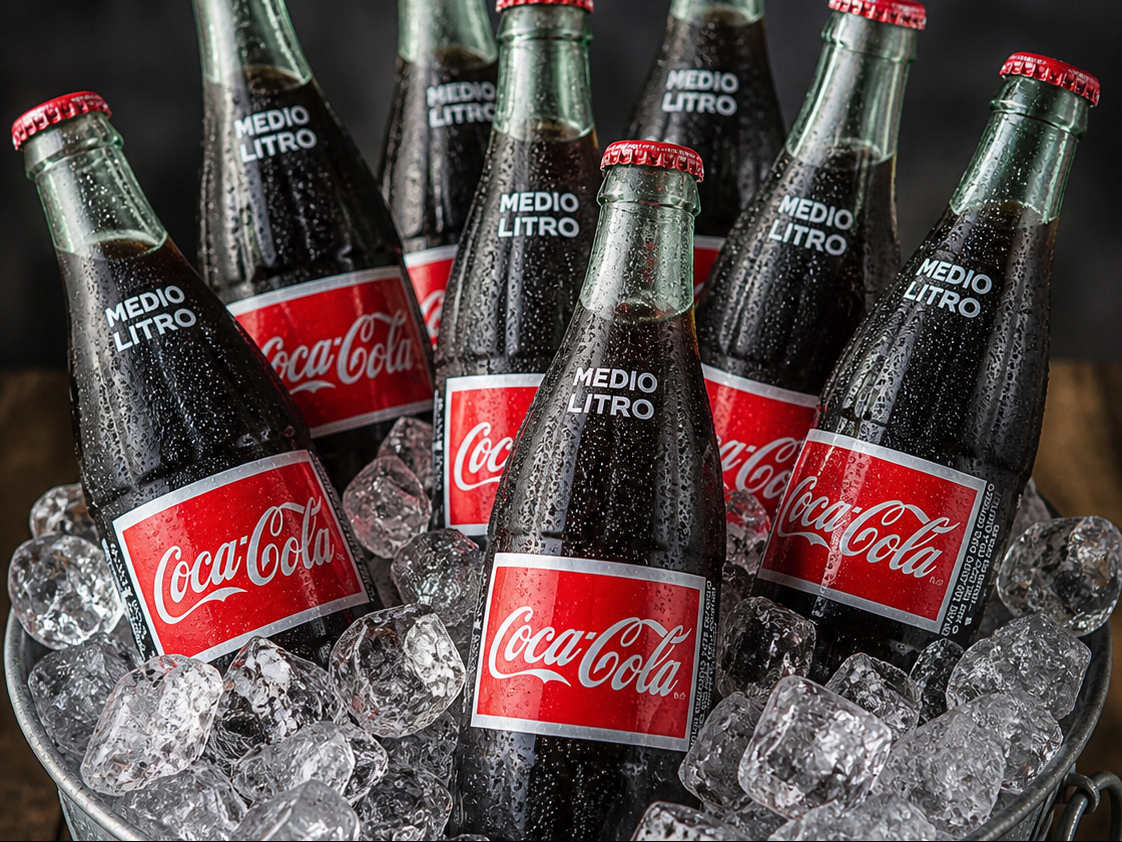 Coke - Cane Sugar.