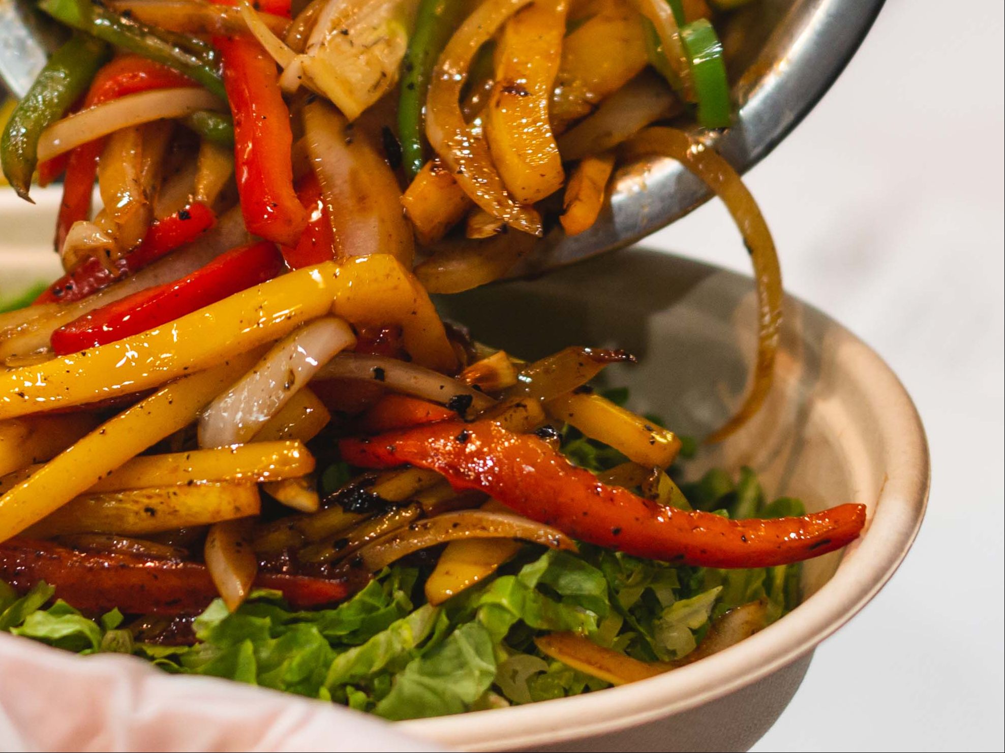 Chorizo Fajita Bowl.