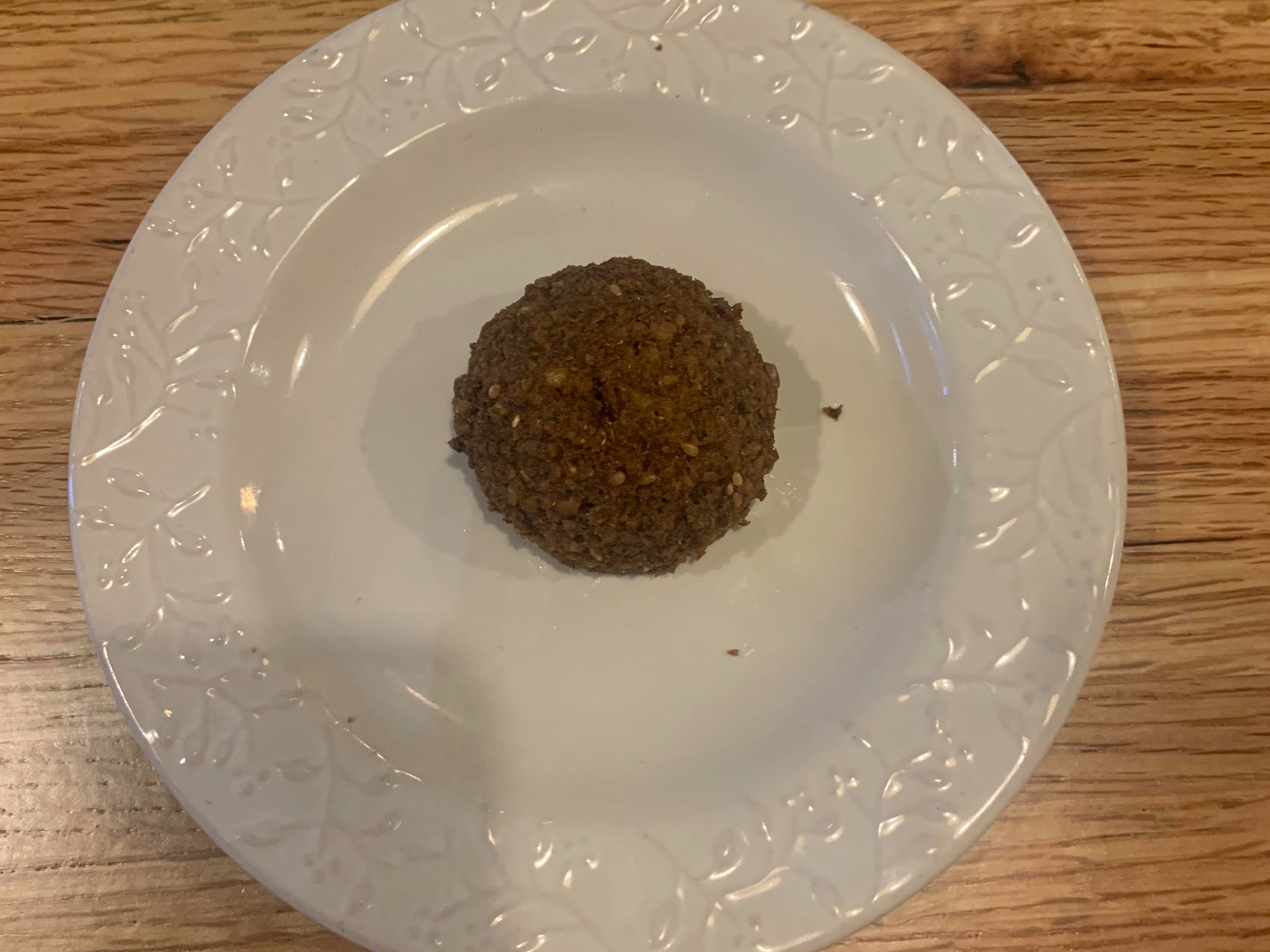 One Piece Of Falafel.