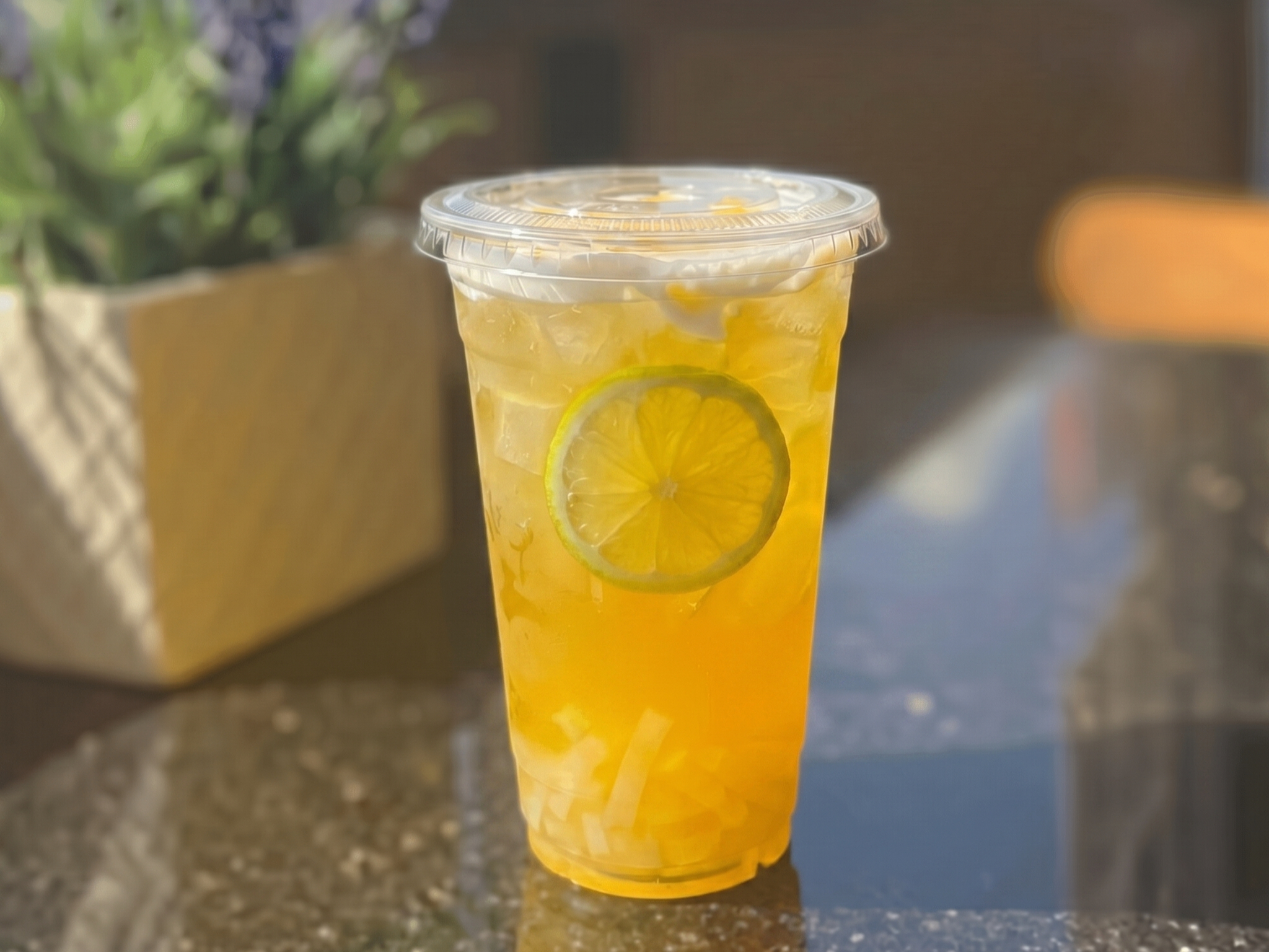 Lychee Lime Green tea.