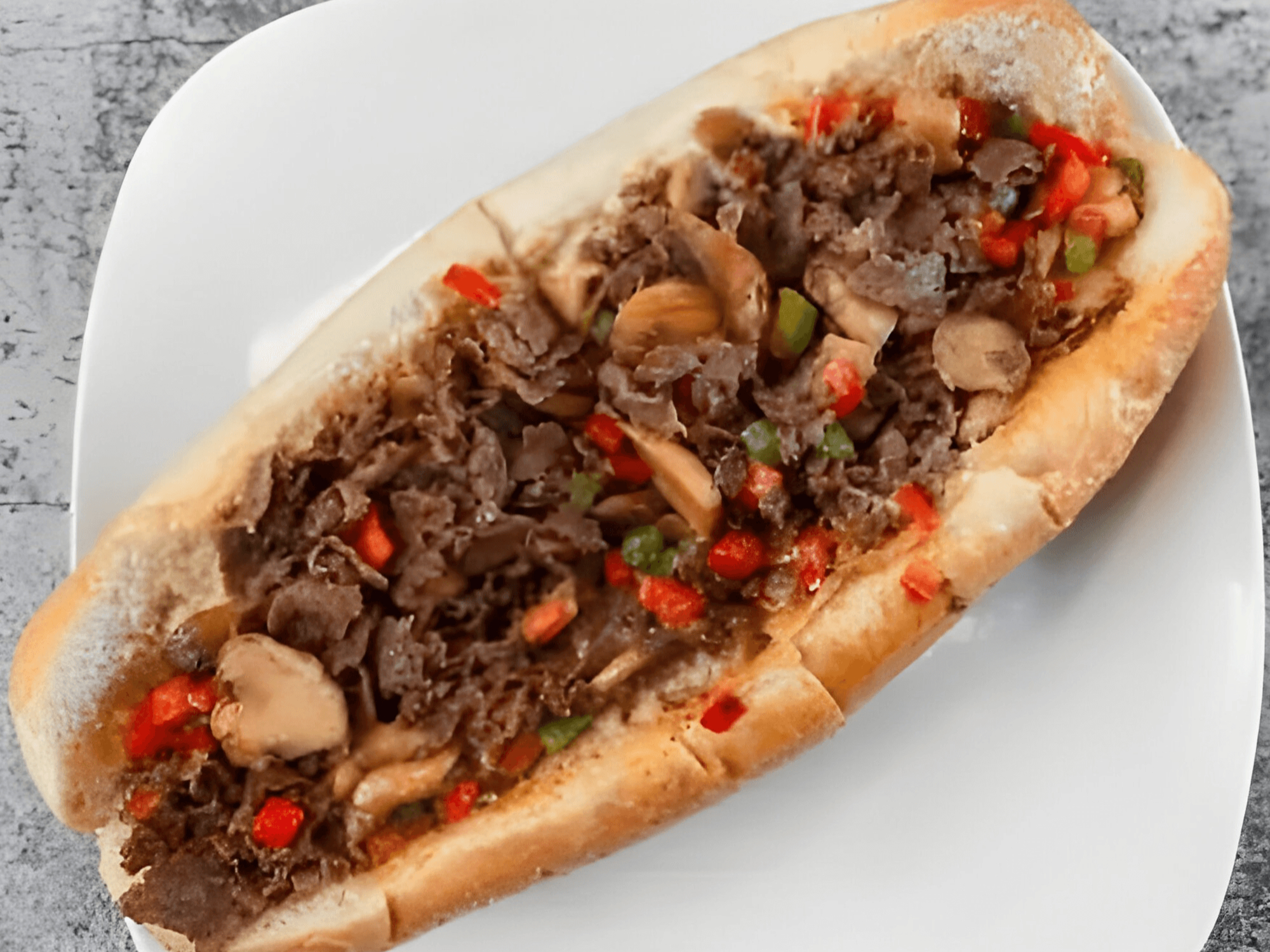 Mini Cheesesteak.