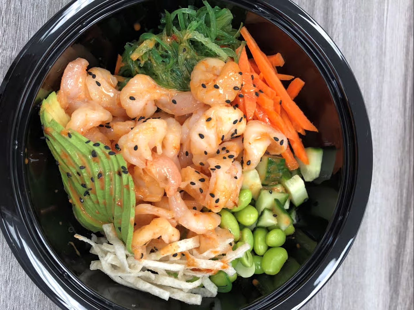 Shrimp Poke.