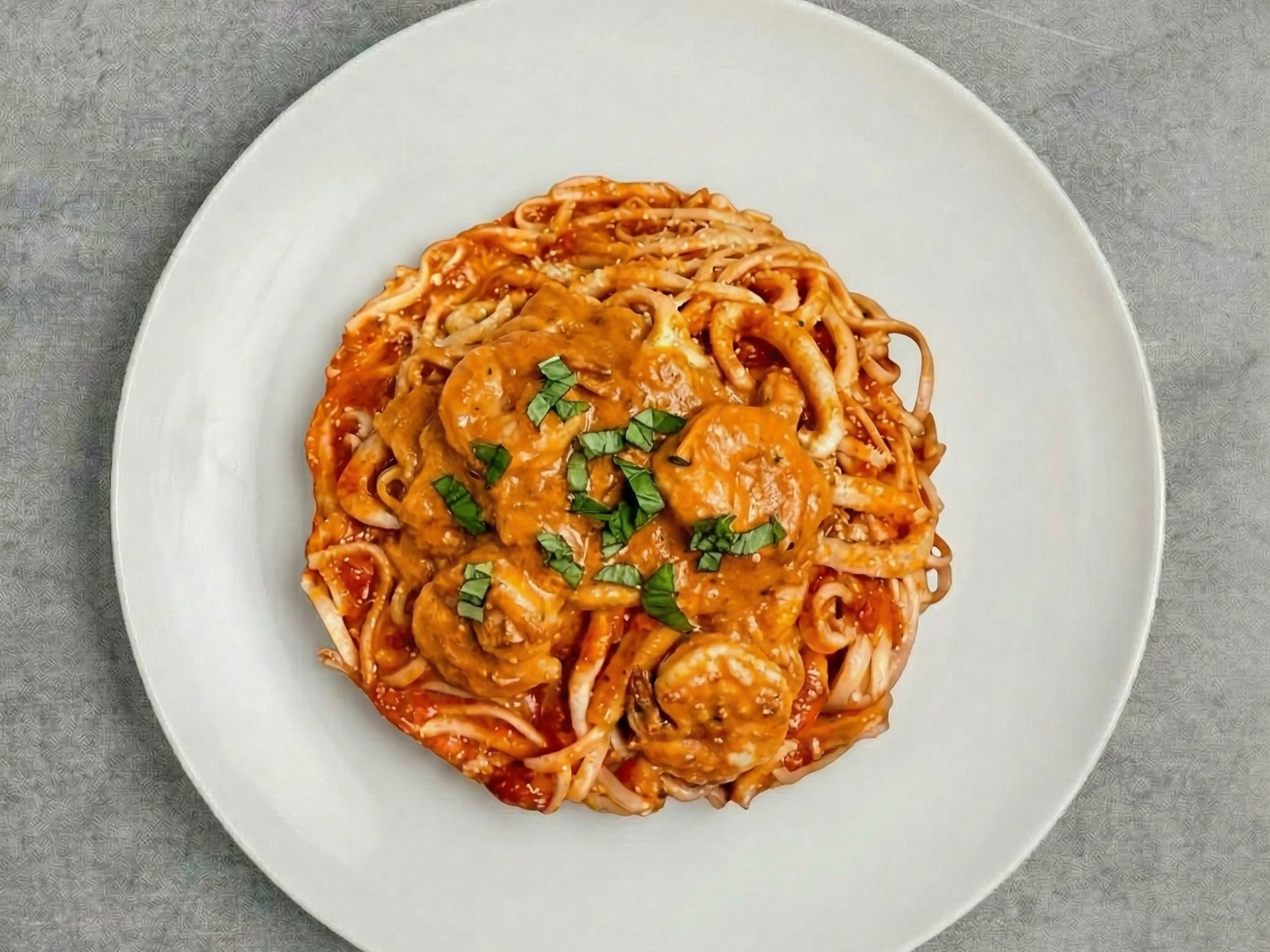 Shrimp with Crabmeat.