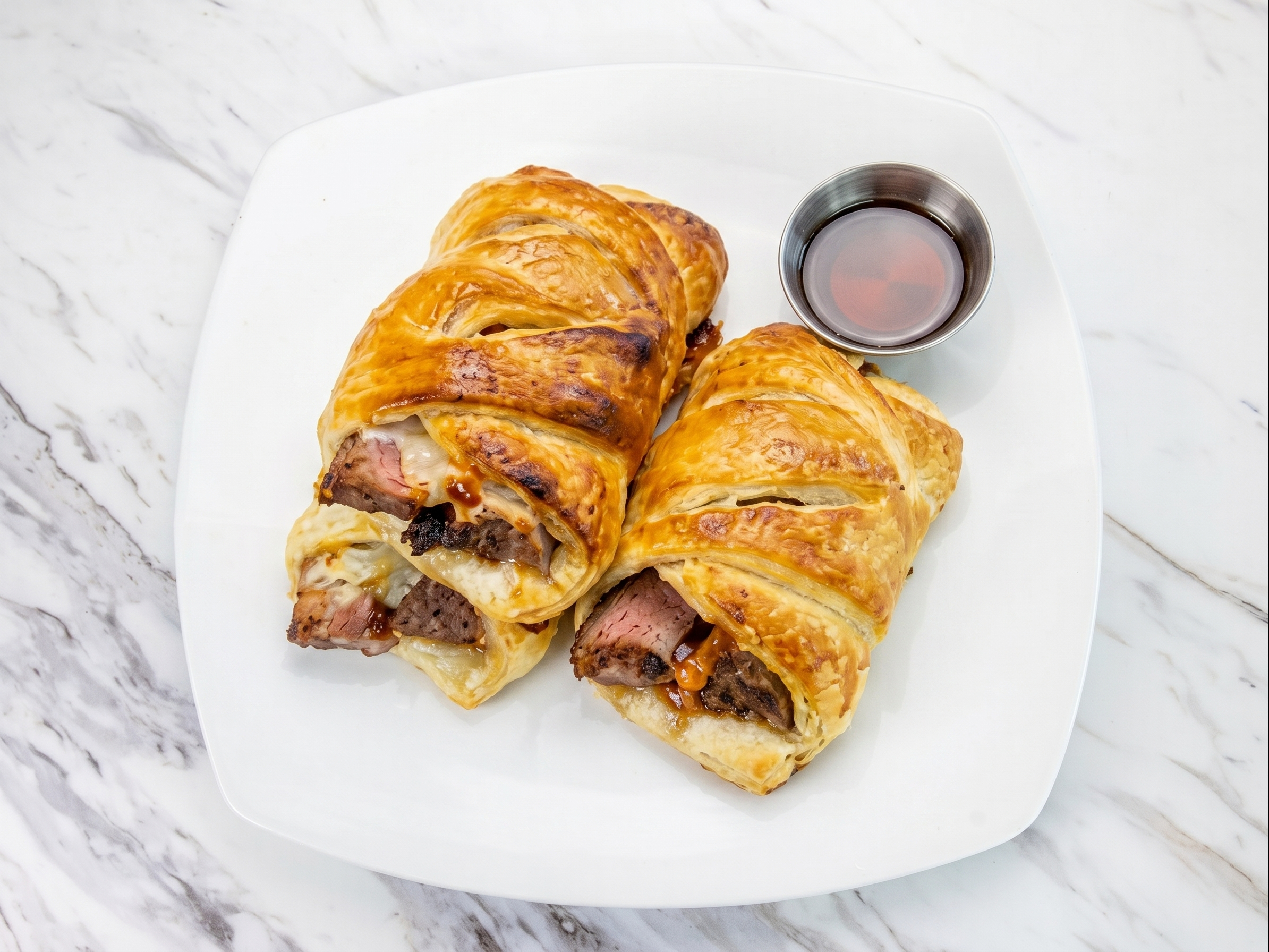 Sausage & Peppers Roll.
