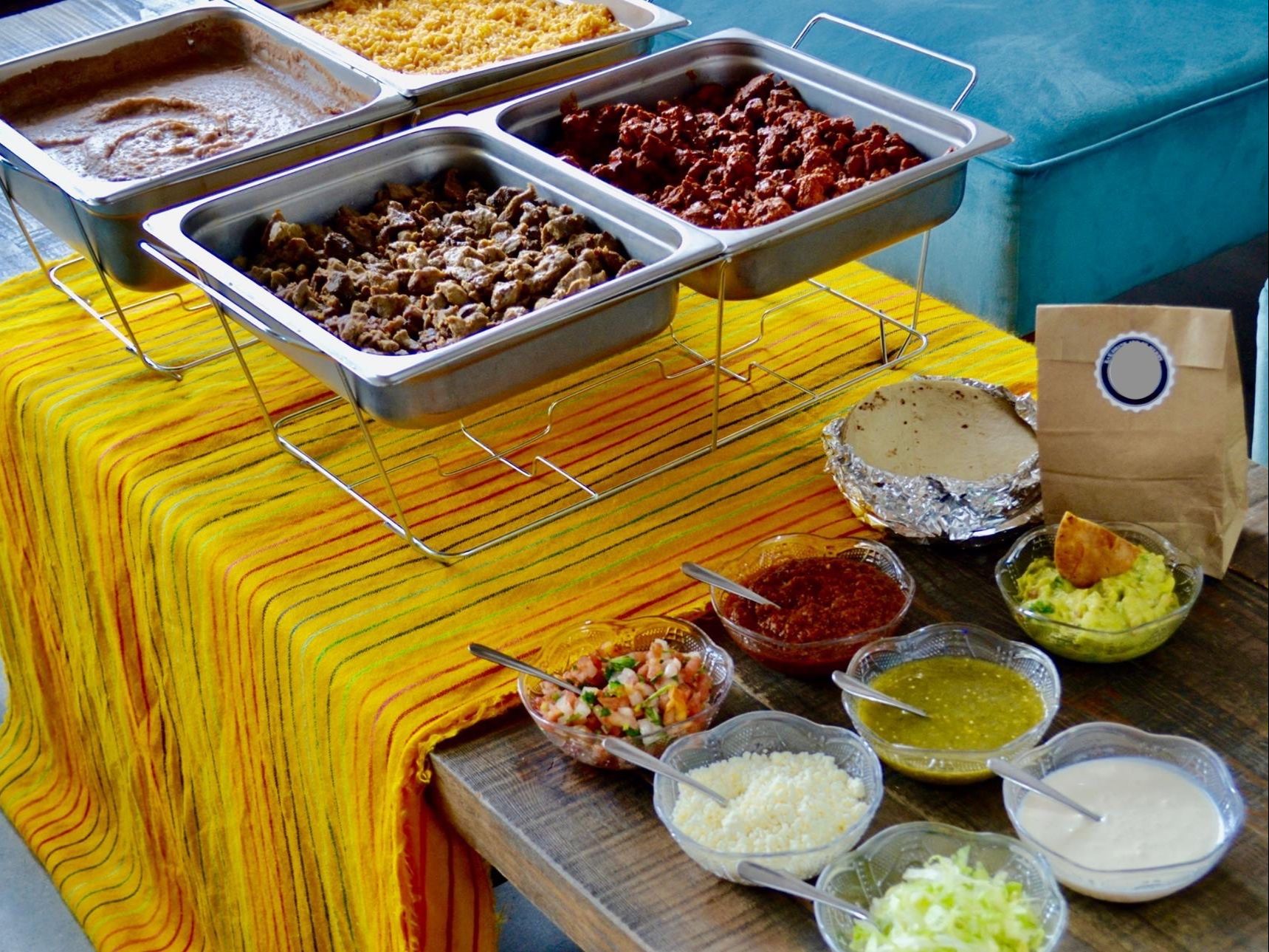 Taco Bar For 10 People