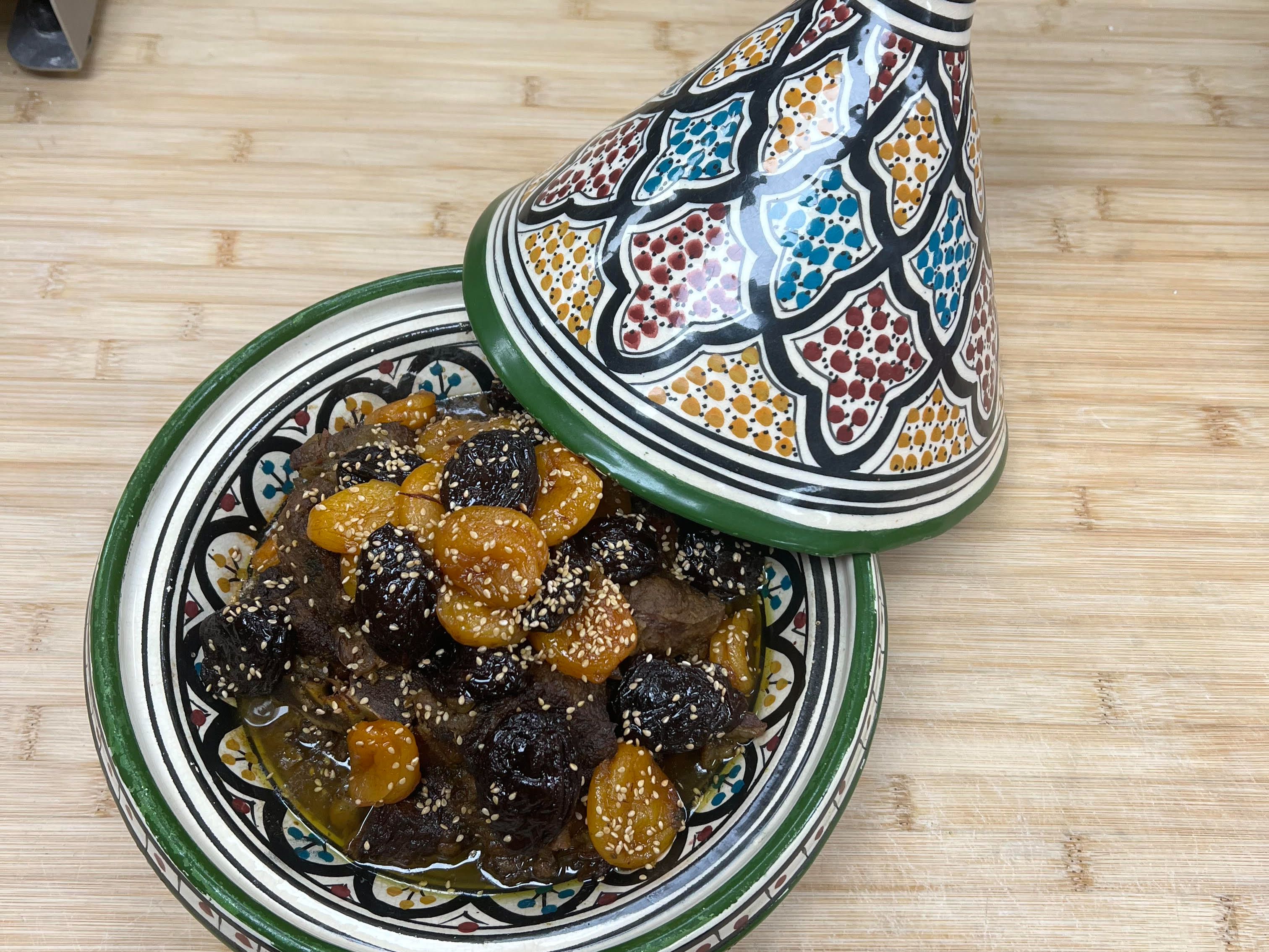 Moroccan Lamb & Dried Fruit.