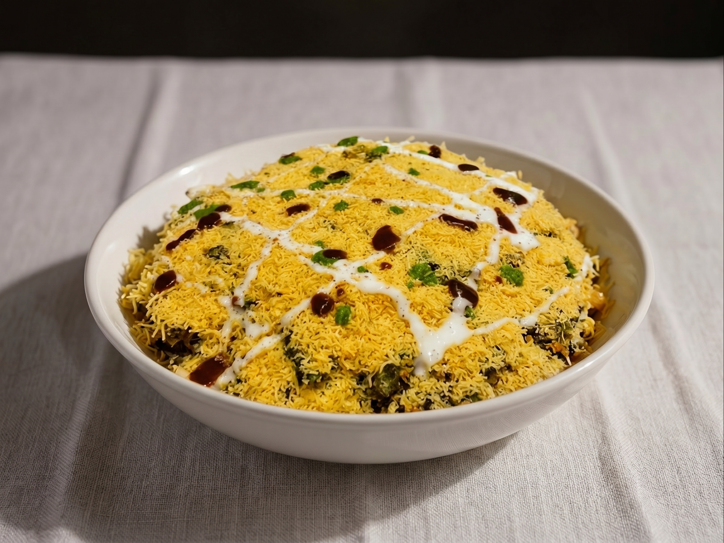 Kale & Palak Chat.