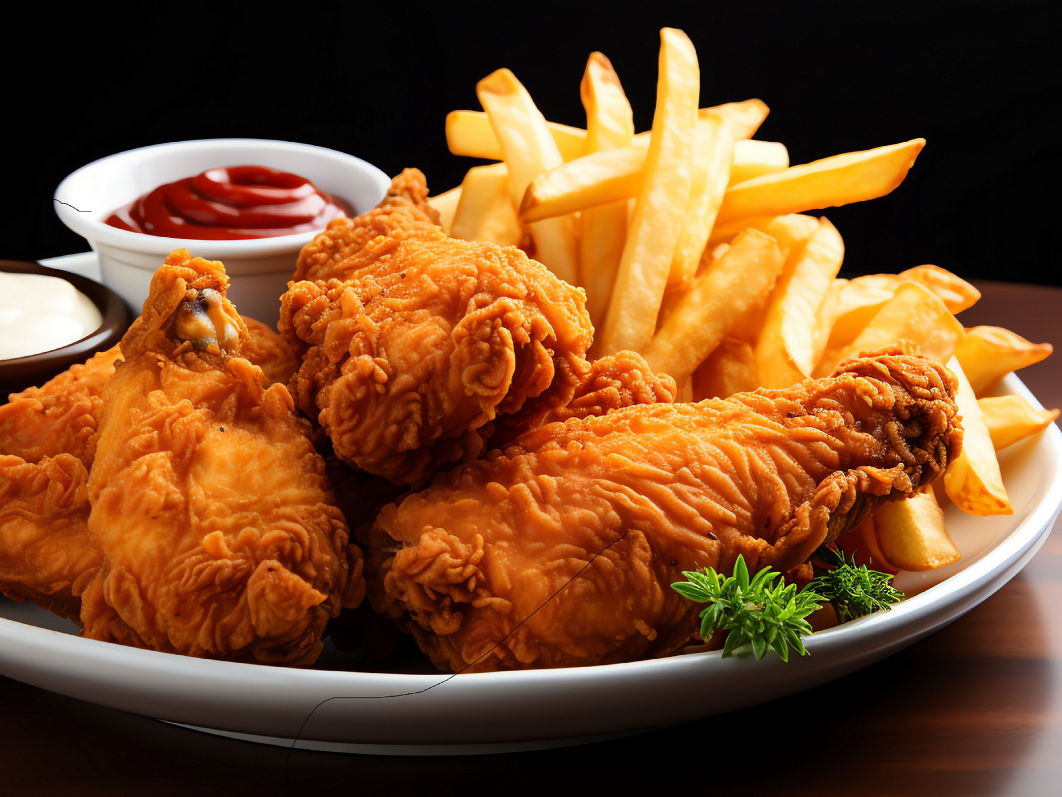 10 Wings & Fries Bam Bam