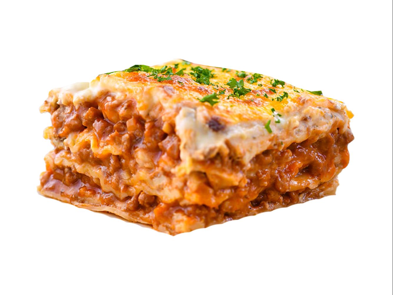 Lasagna with Meatballs.