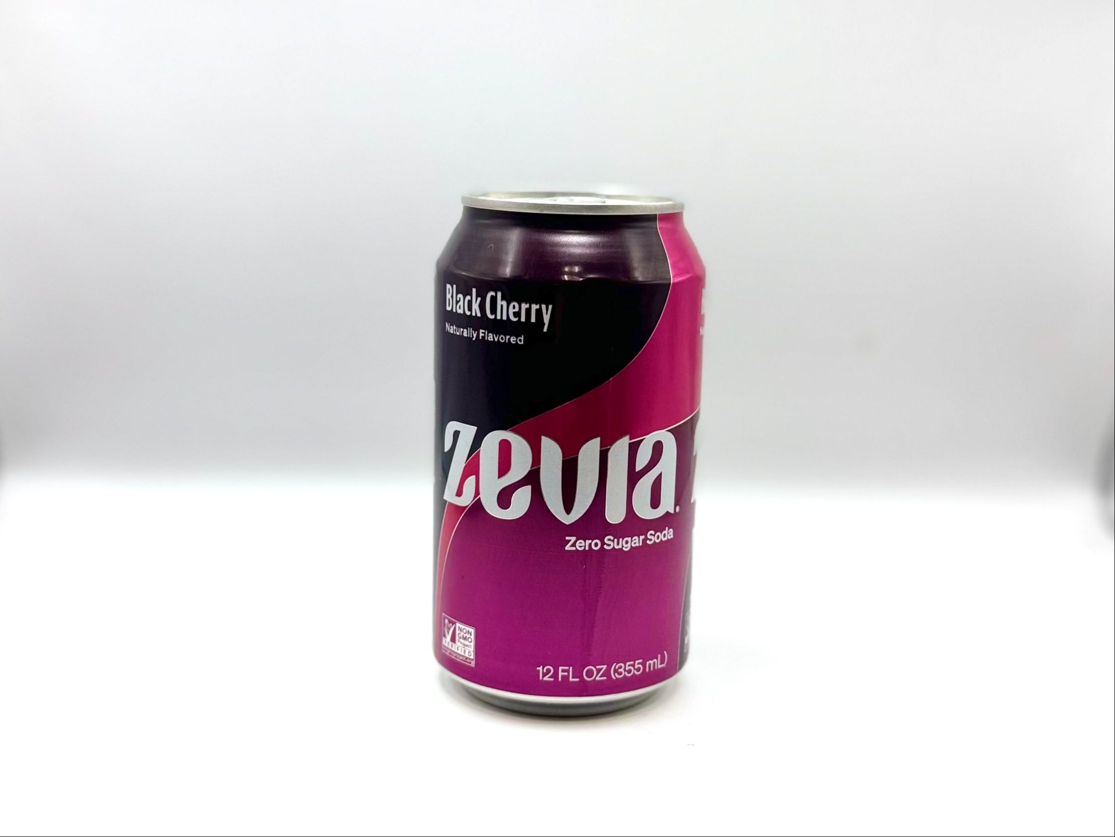 Zevia Zero Sugar Black Cherry.