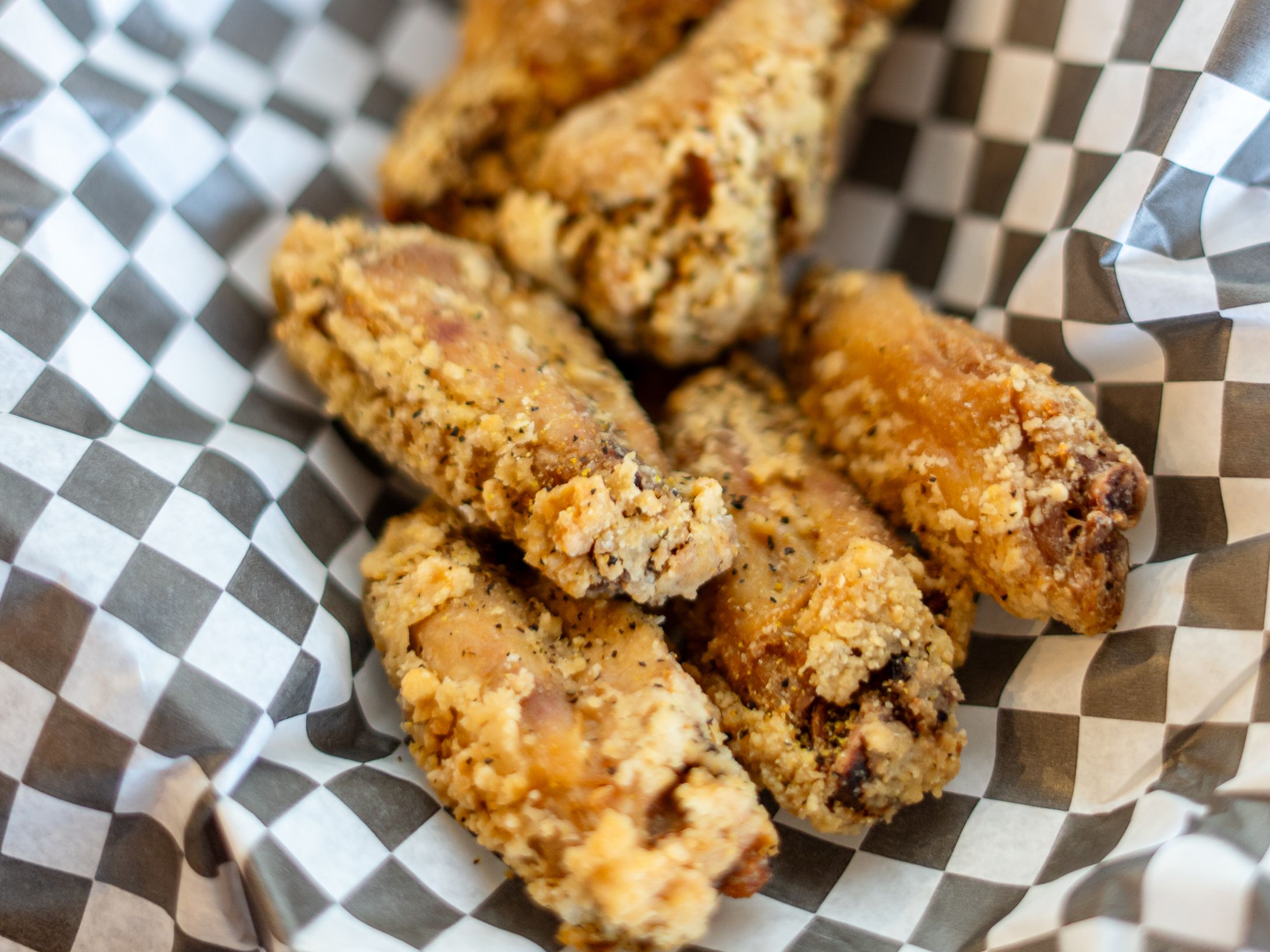 100 Piece Bone-In Wings.