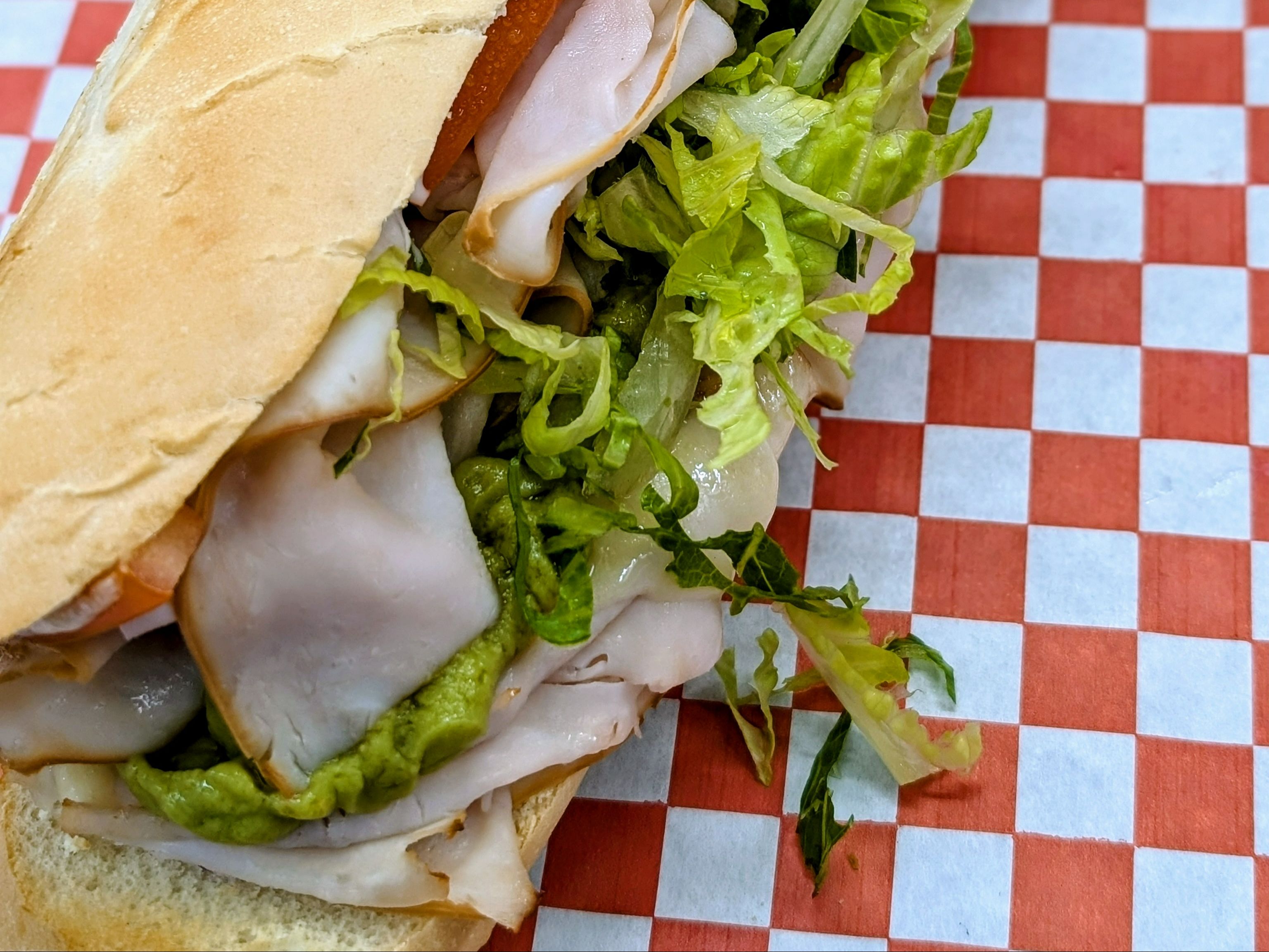 Turkey, Bacon & Guacamole.