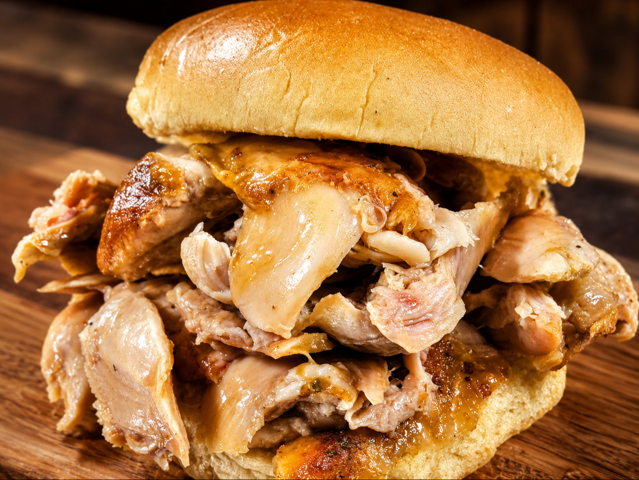 Pulled Chicken Sandwich
