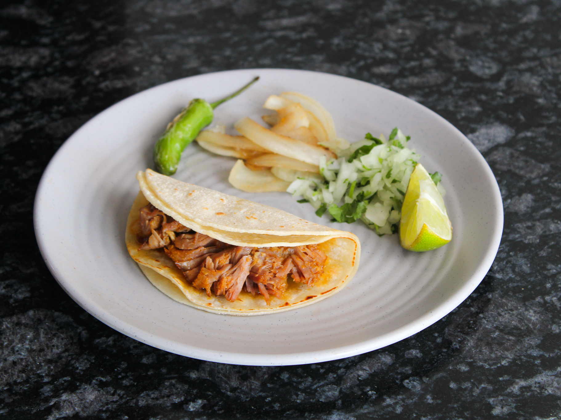 Taco Carnitas.