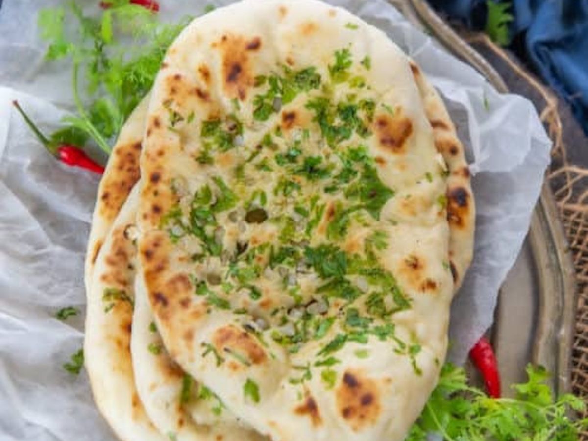 Garlic naan.