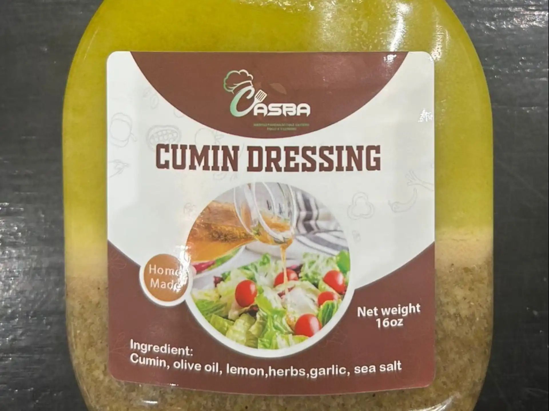 Homemade Cumin Dressing.