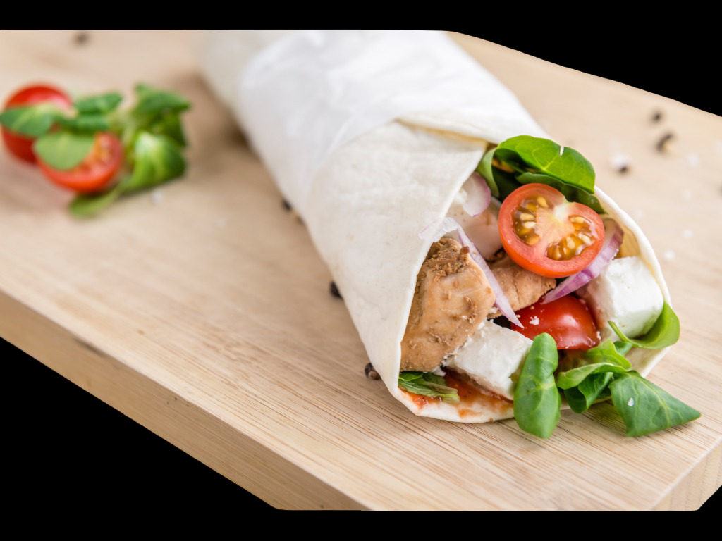 Chicken Avocado Wrap.