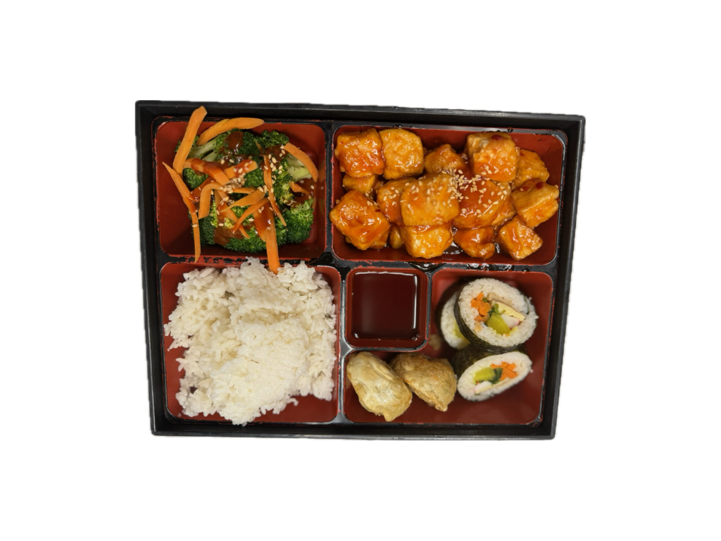 Sweet and Sour Tofu (Bento).